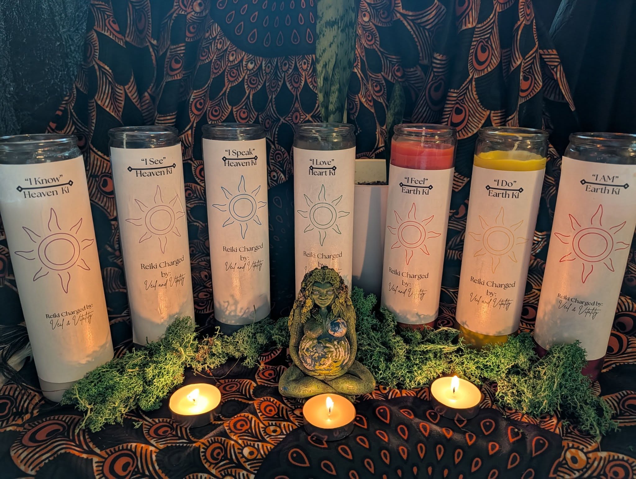 Energy Center / Chakra Intention Candle