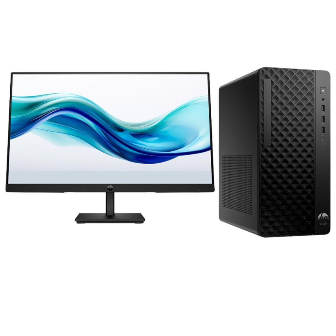 Computador de mesa HP 23,8" MT 290G9 I3-13100 UHD Graphics W11P PRETO