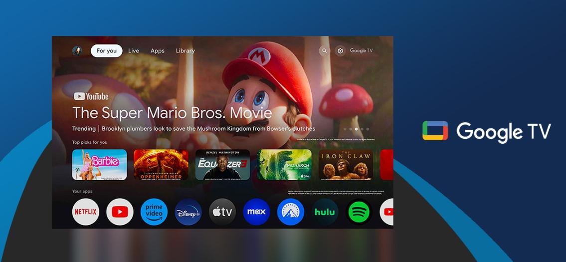 Smart TV Blaupunkt 55'' 4K  LED GOOGLE