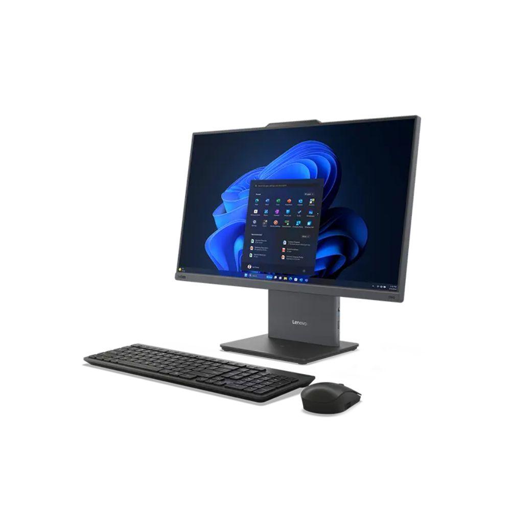 PC All-in-One LENOVO 27" THINKCENTRE NEO 50A I7-13620H UHD GRAPHICS 16GB 512GB SSD FHD W11P CINZA
