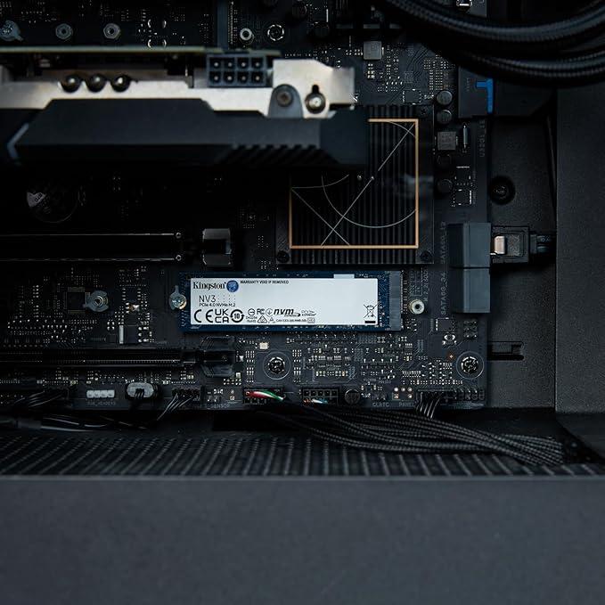 DISCO DURO INTERNO KINGSTON NV3 1TB SSD M.2 2280 DESKTOP/PORTÁTEIS 5000 MB/S NVME PCIE (4.0 X4)