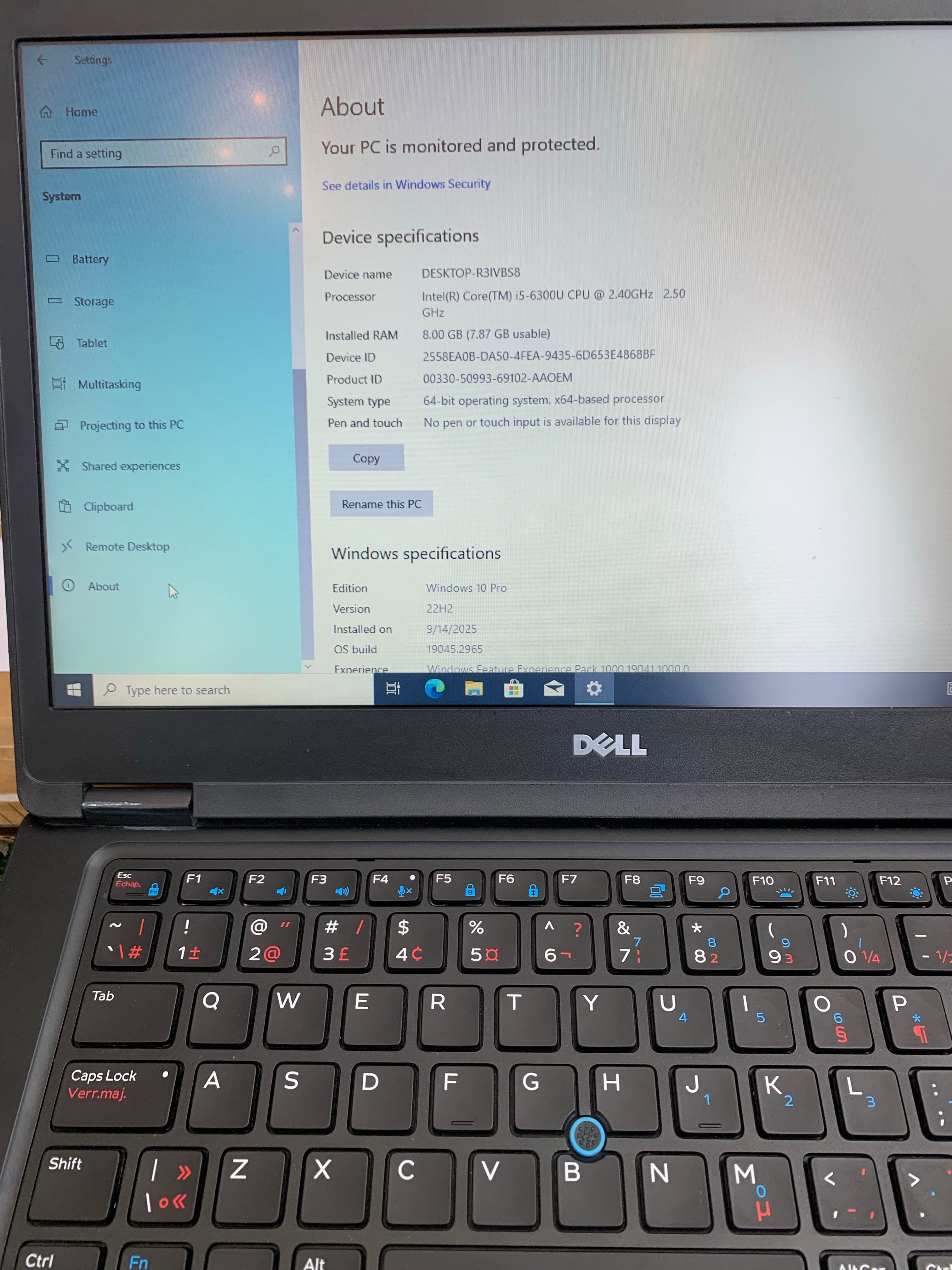 DELL LATITUDE E5470