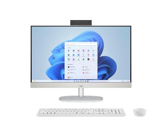 PC All-in-One HP 23.8" CR U7-155U ARC GRAPHICS 8GB 512GB SSD FHD W11H BRANCO