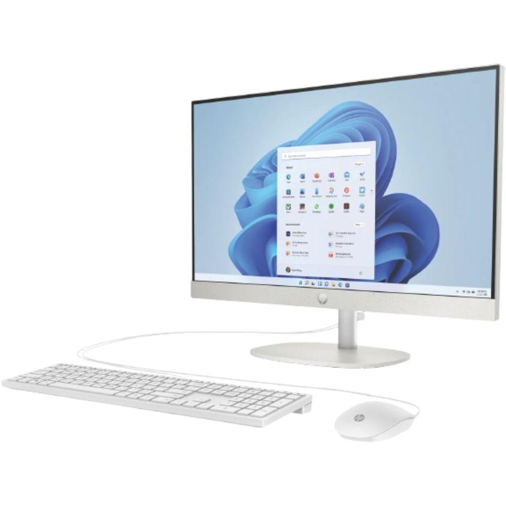 PC All-in-One HP 23.8" PROONE 240 U5-125U ARC GRAPHICS 8GB 512GB SSD FHD W11P PRATA
