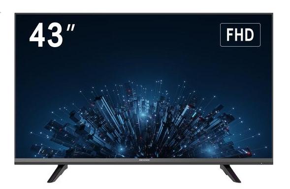 MONITOR HIKVISION 43" FHD VALOR VÍDEO VIGILÂNCIA HDMI/USB/VGA PRETO