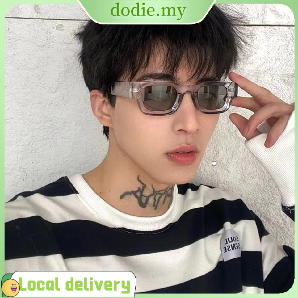 Trendy Clear Frame Sunglasses