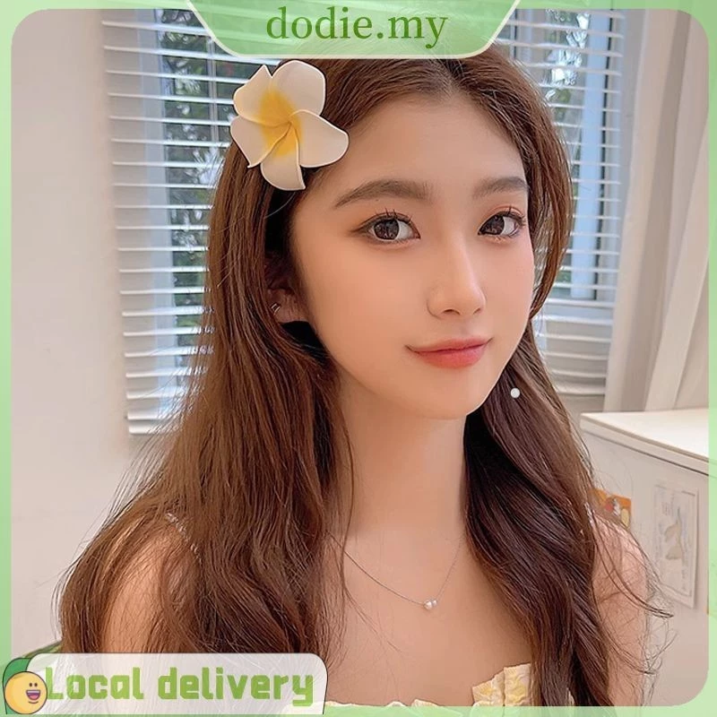 Plumeria Hair Clips