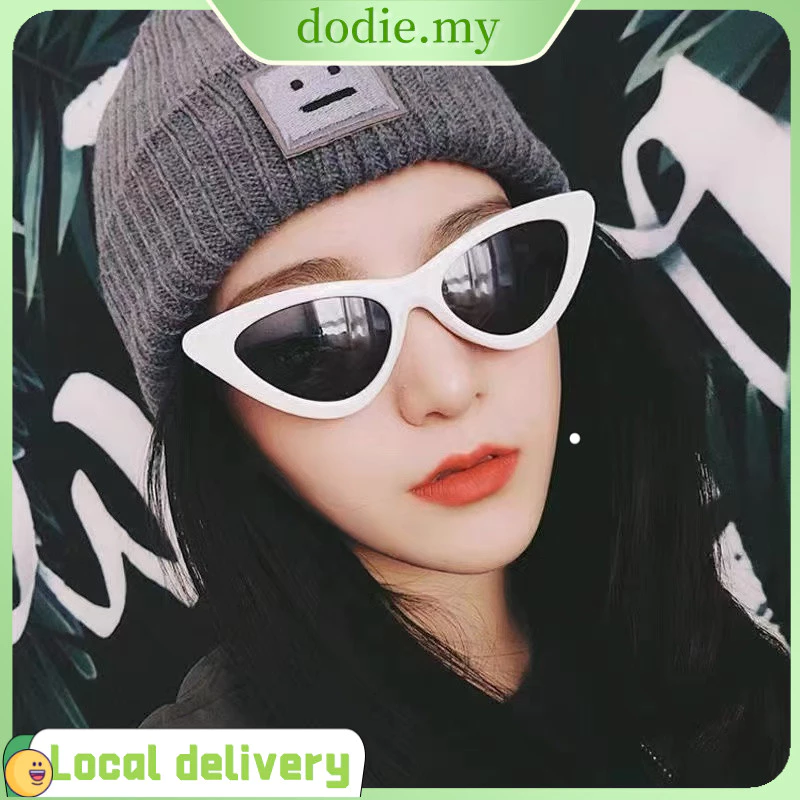Dodie European American Fashion Retro Triangle Cat Eye Triangle Sunglasses Popular Internetstreet Photo Hip-hop Glasses