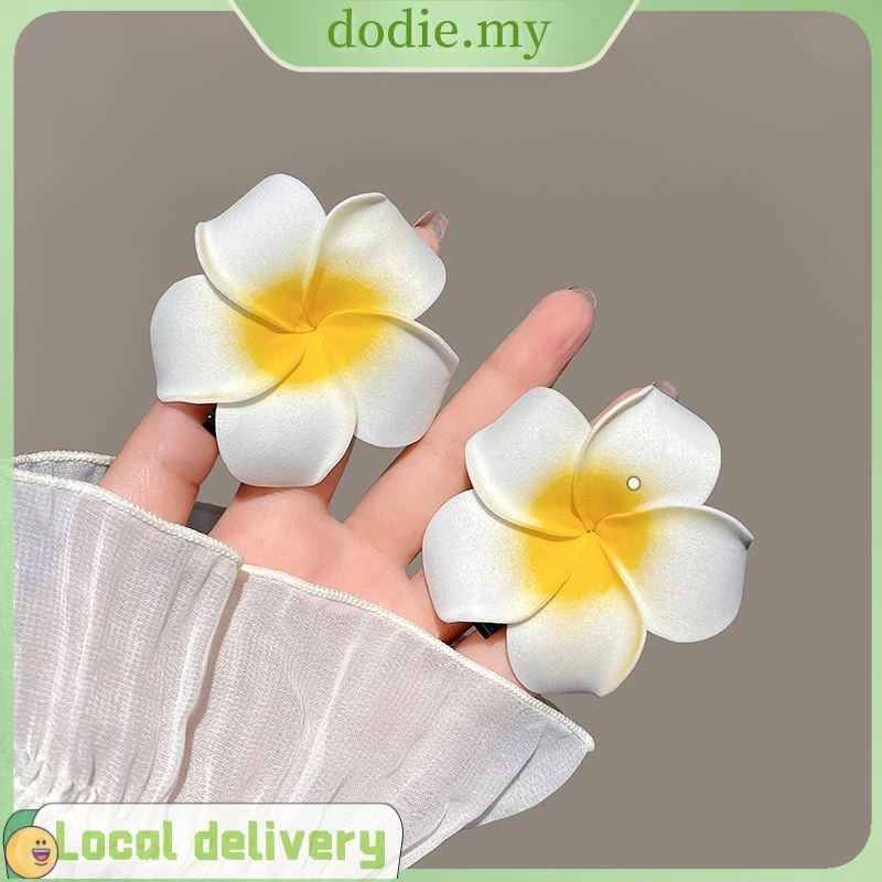 Plumeria Hair Clips