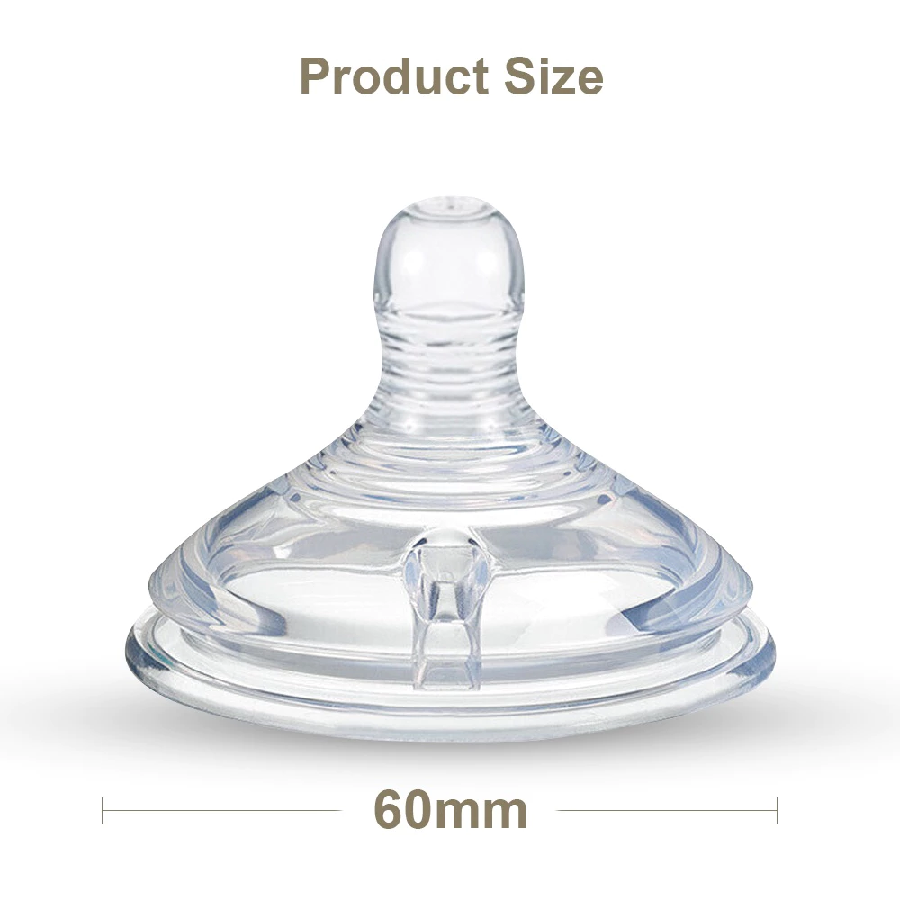 Silicone Baby Bottle Nipples