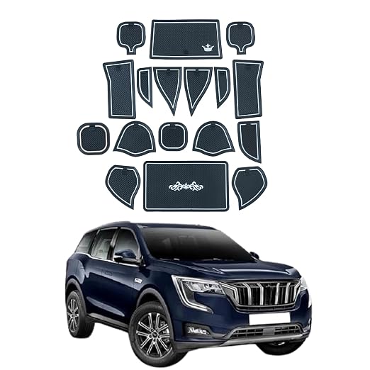 Car Drome Door Slot Mat Set for Mahindra XUV700 