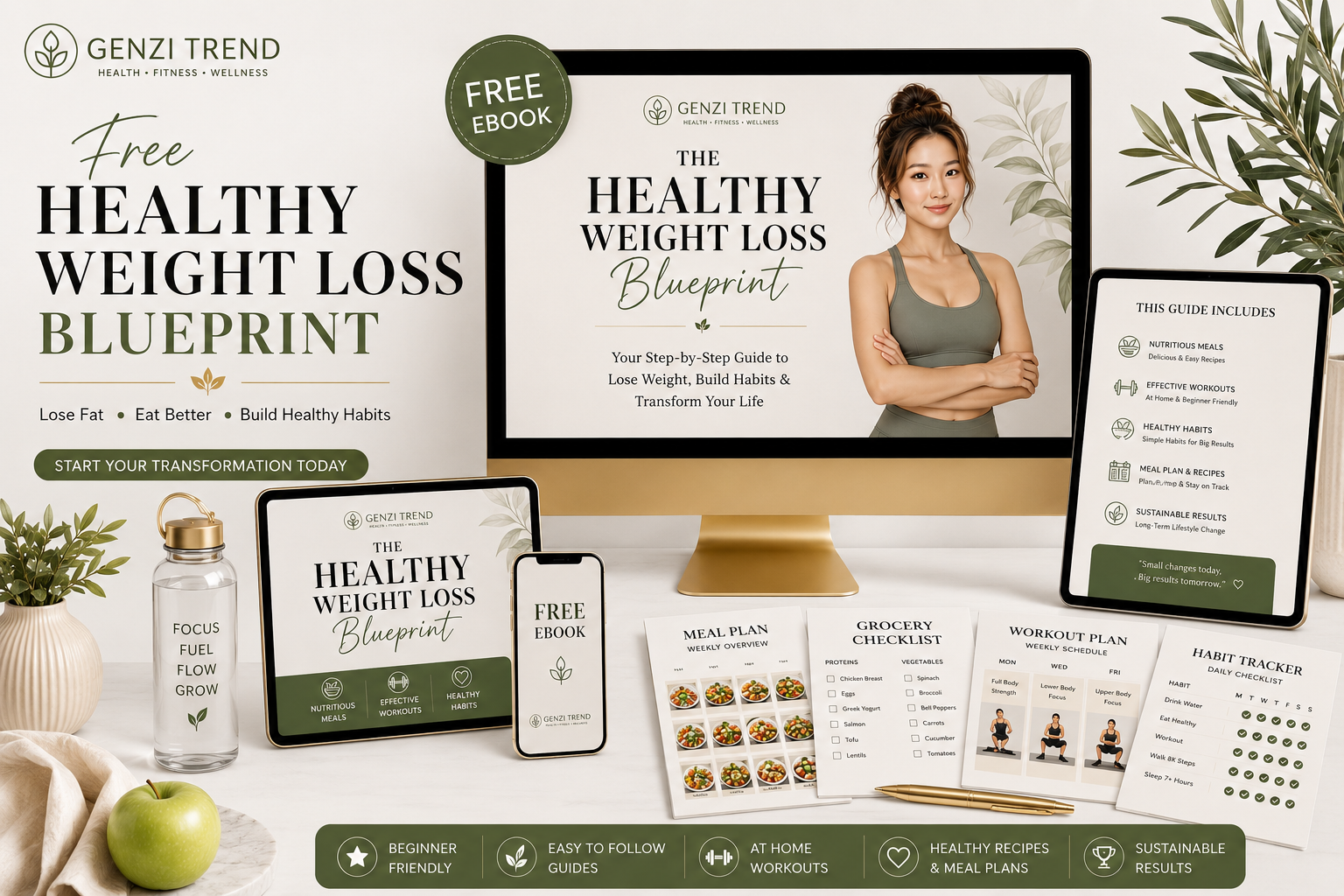 Free Healthy Weight Loss Guide 