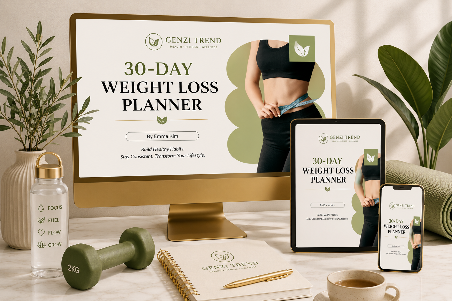30-Day Weight Loss Planner