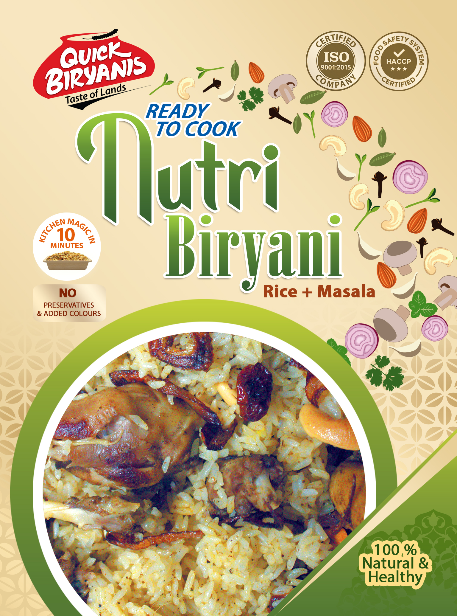 Nutri Biryani Ready to Cook