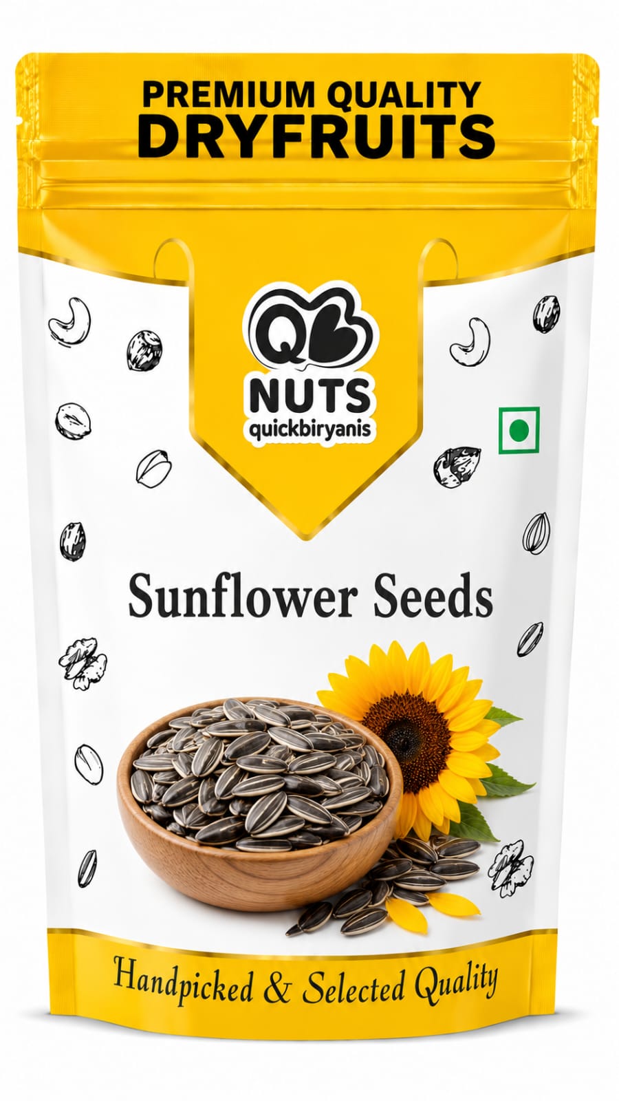 QB Nuts Premium Sunflower Seeds