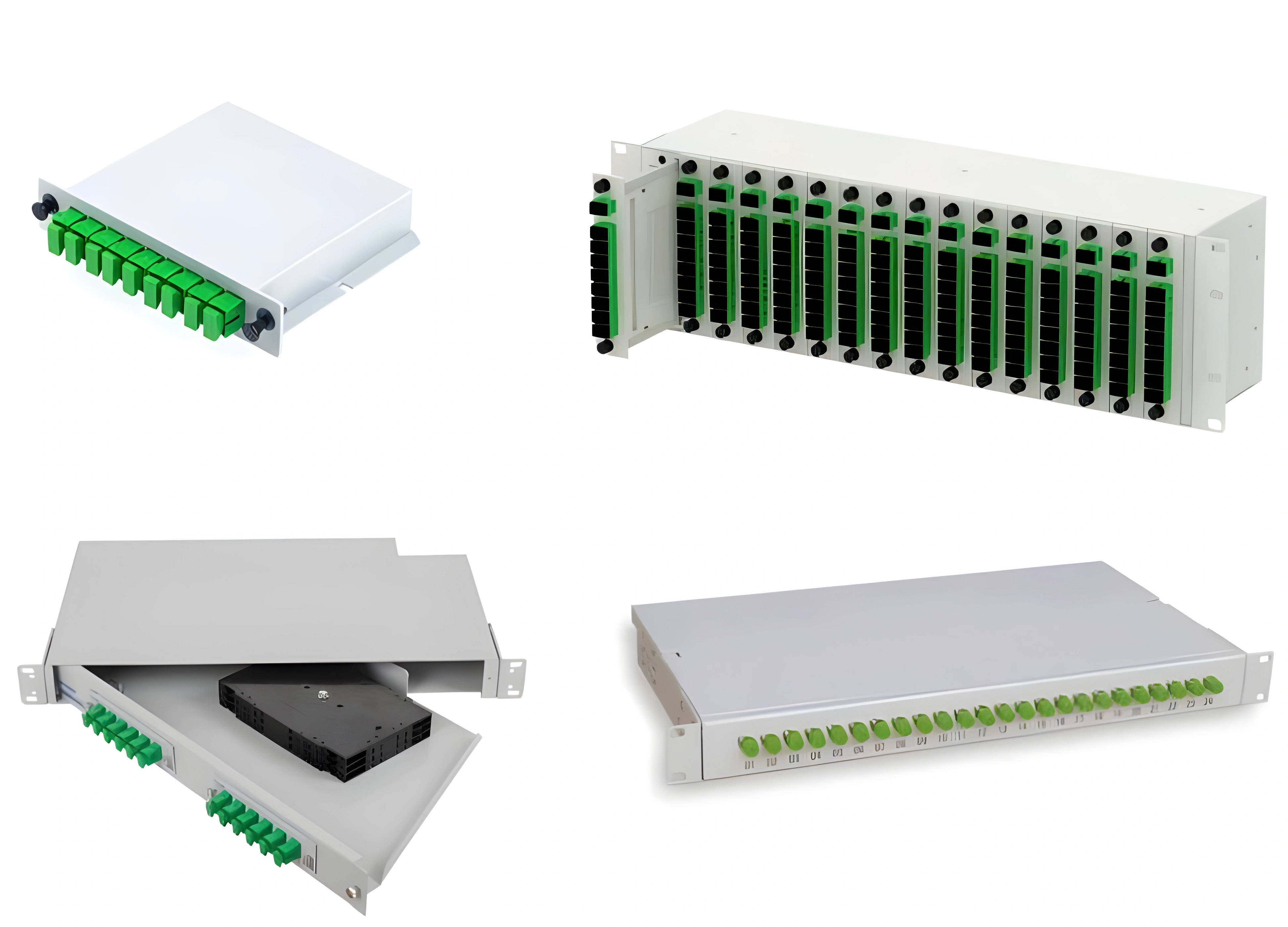 Optical Splitter Frame (OSF) and LGX Boxes