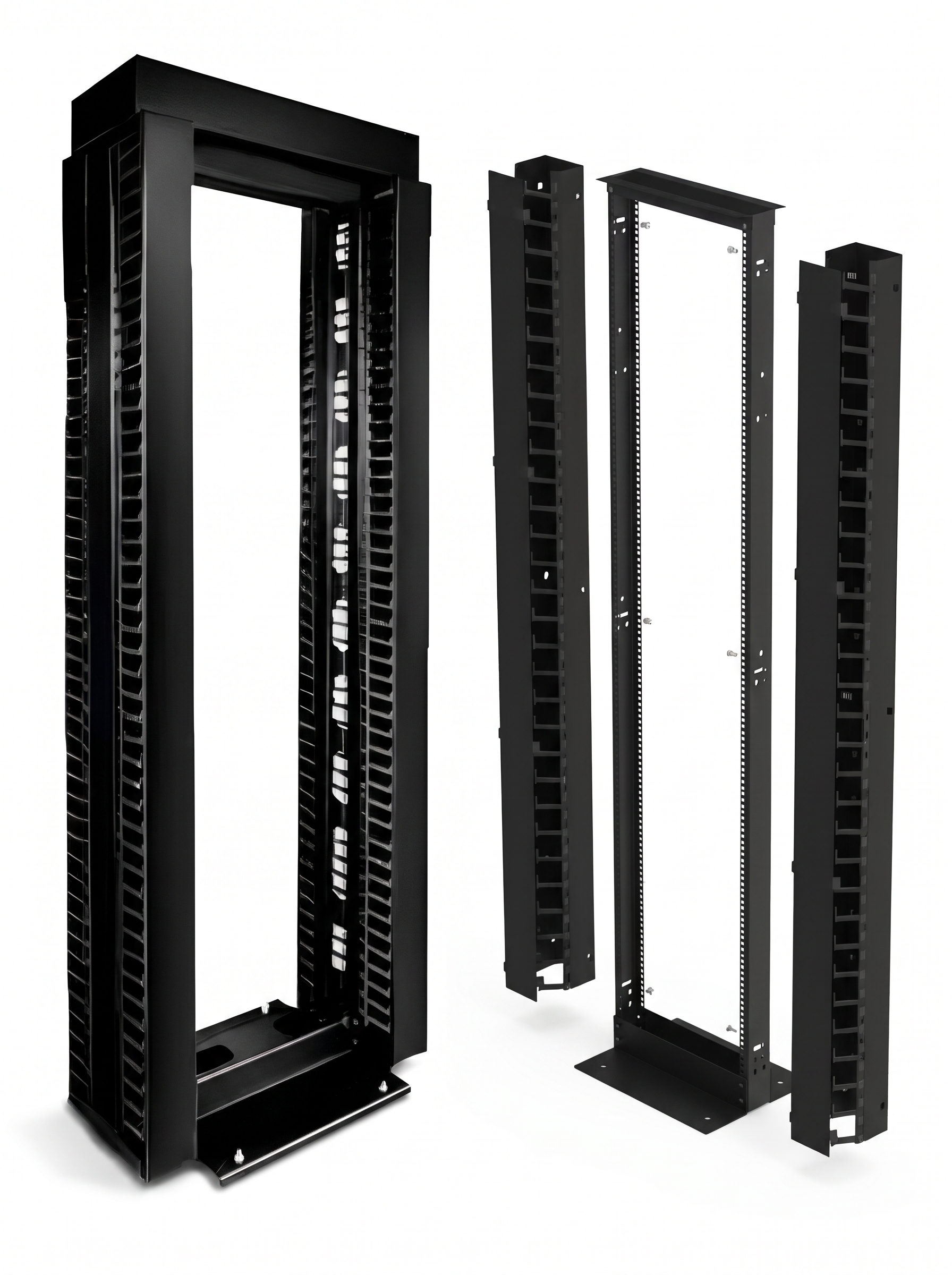 Open Rack with Cable Management
