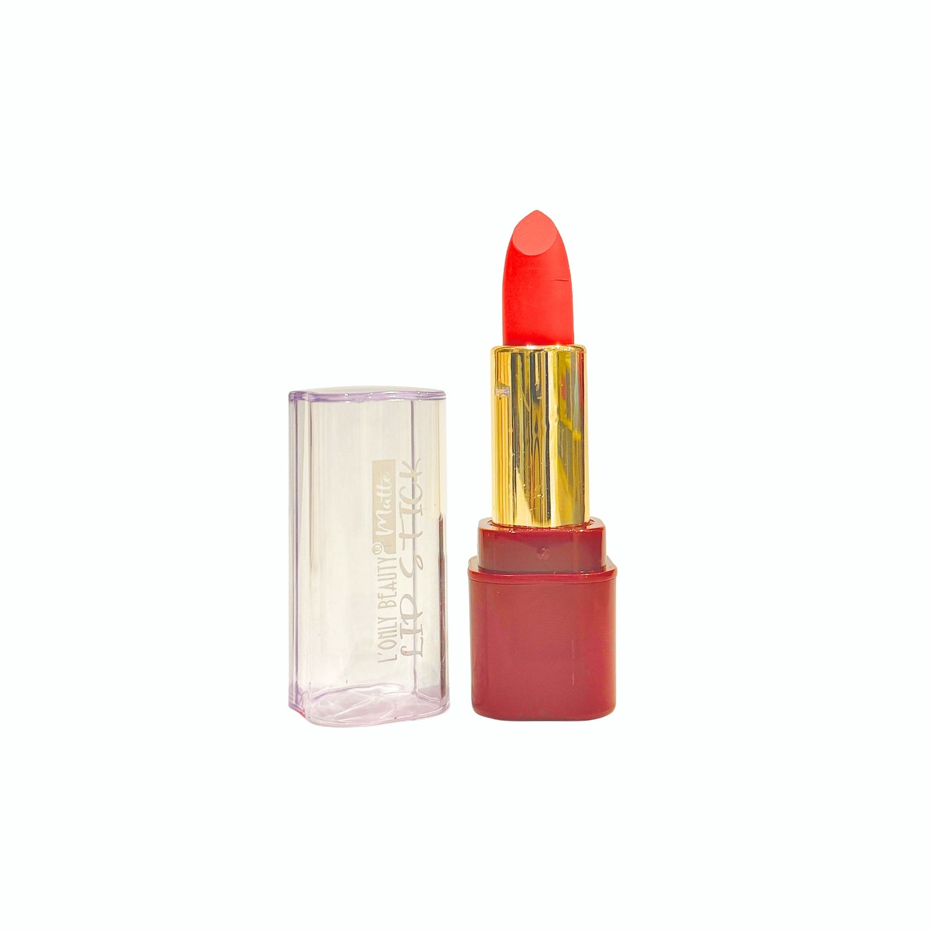 Vivid Red Lipstick
