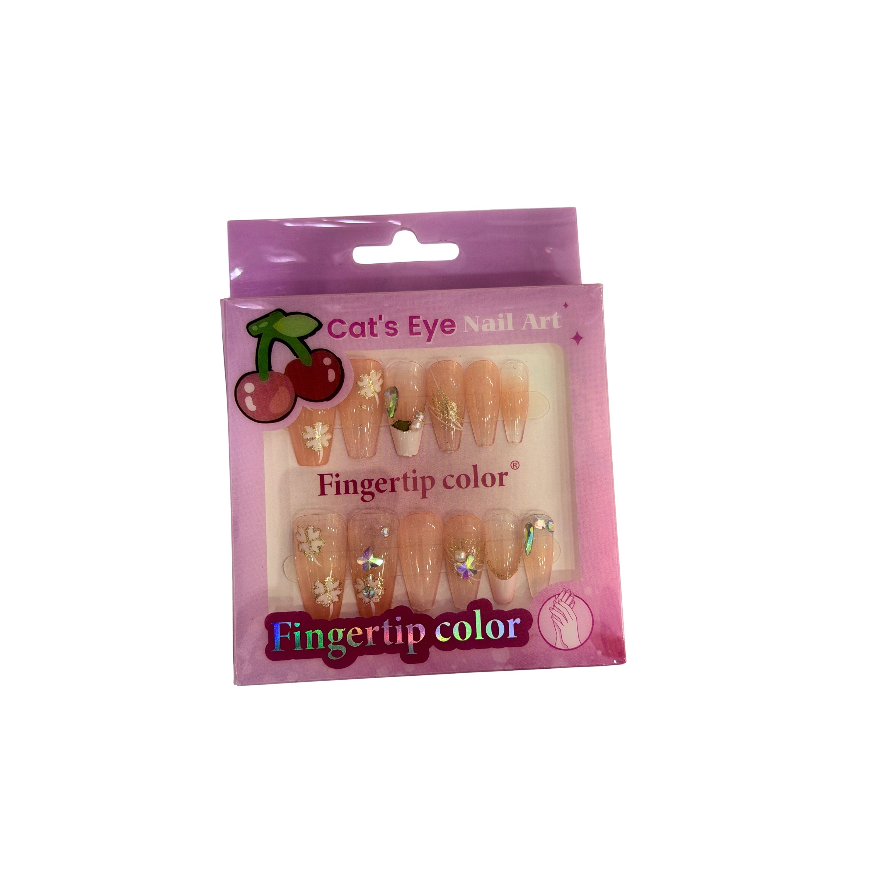 Cat's Eye Nail Art Press-On Nails