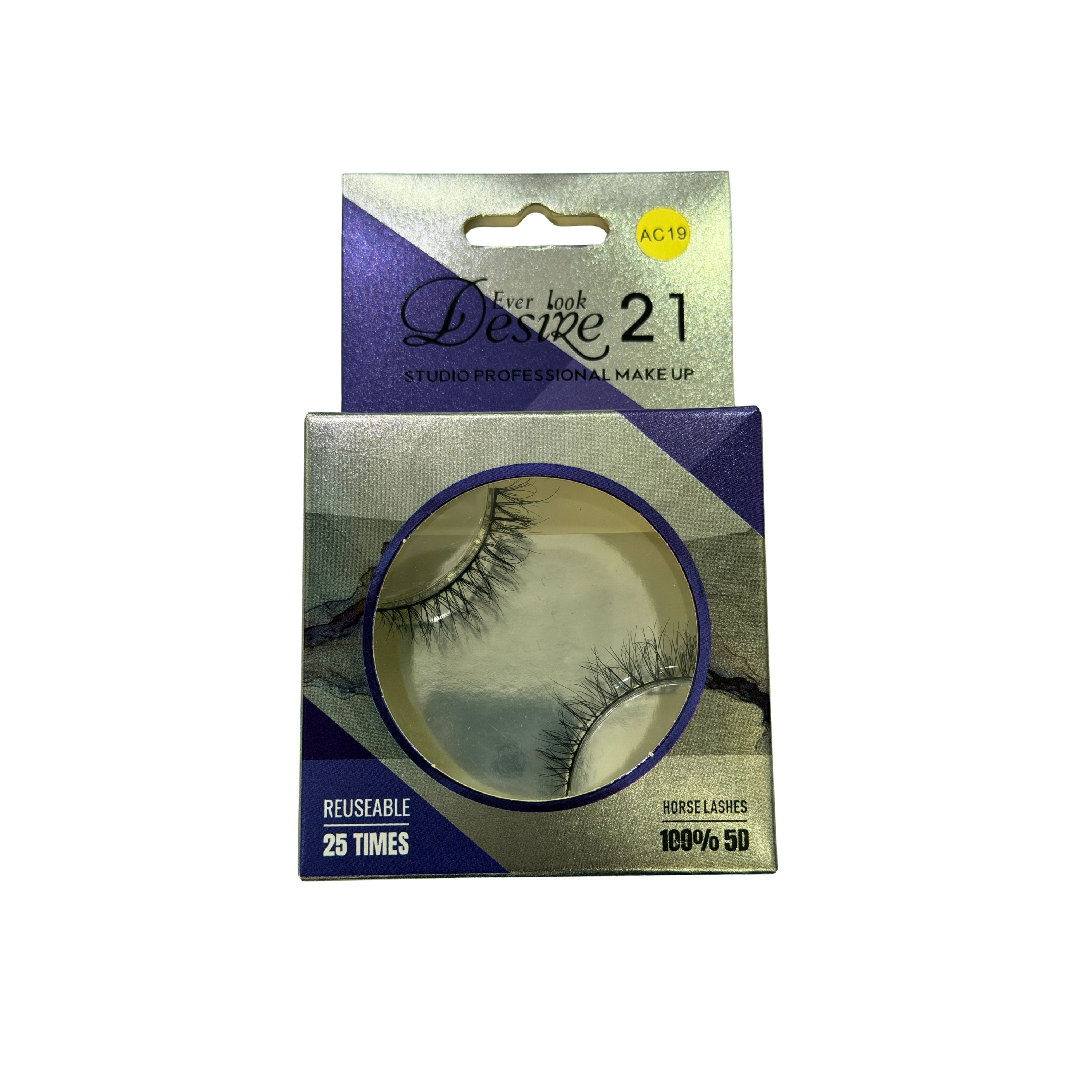 Desire 21 Reusable False Eyelashes