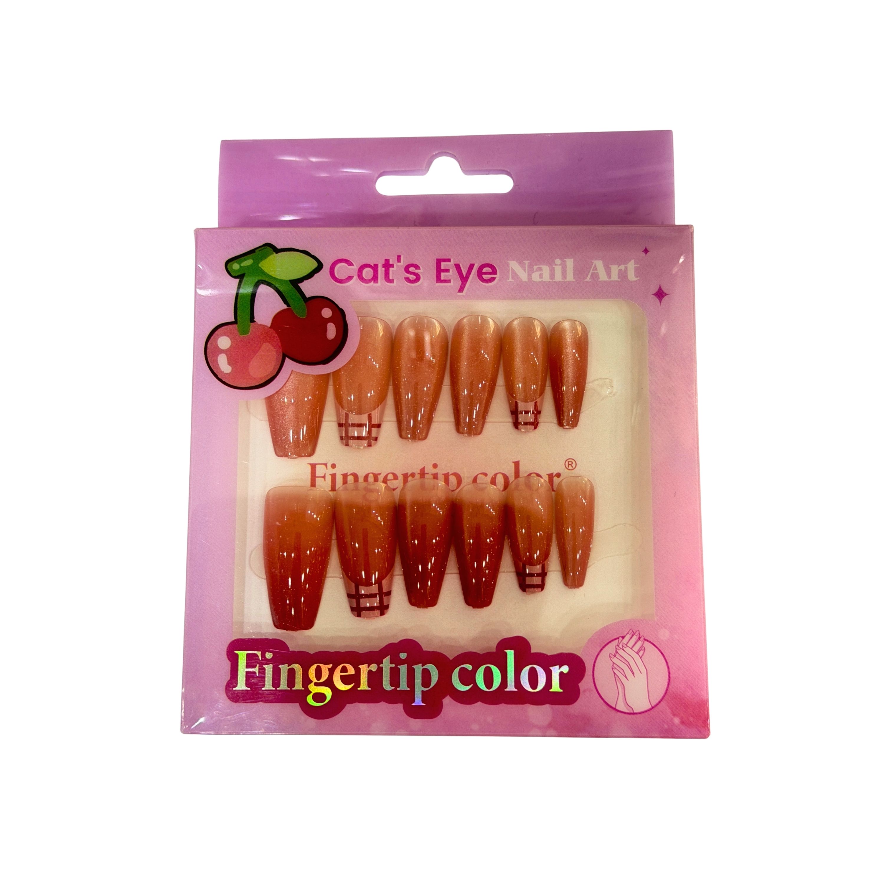 Cat's Eye Press-On Nails
