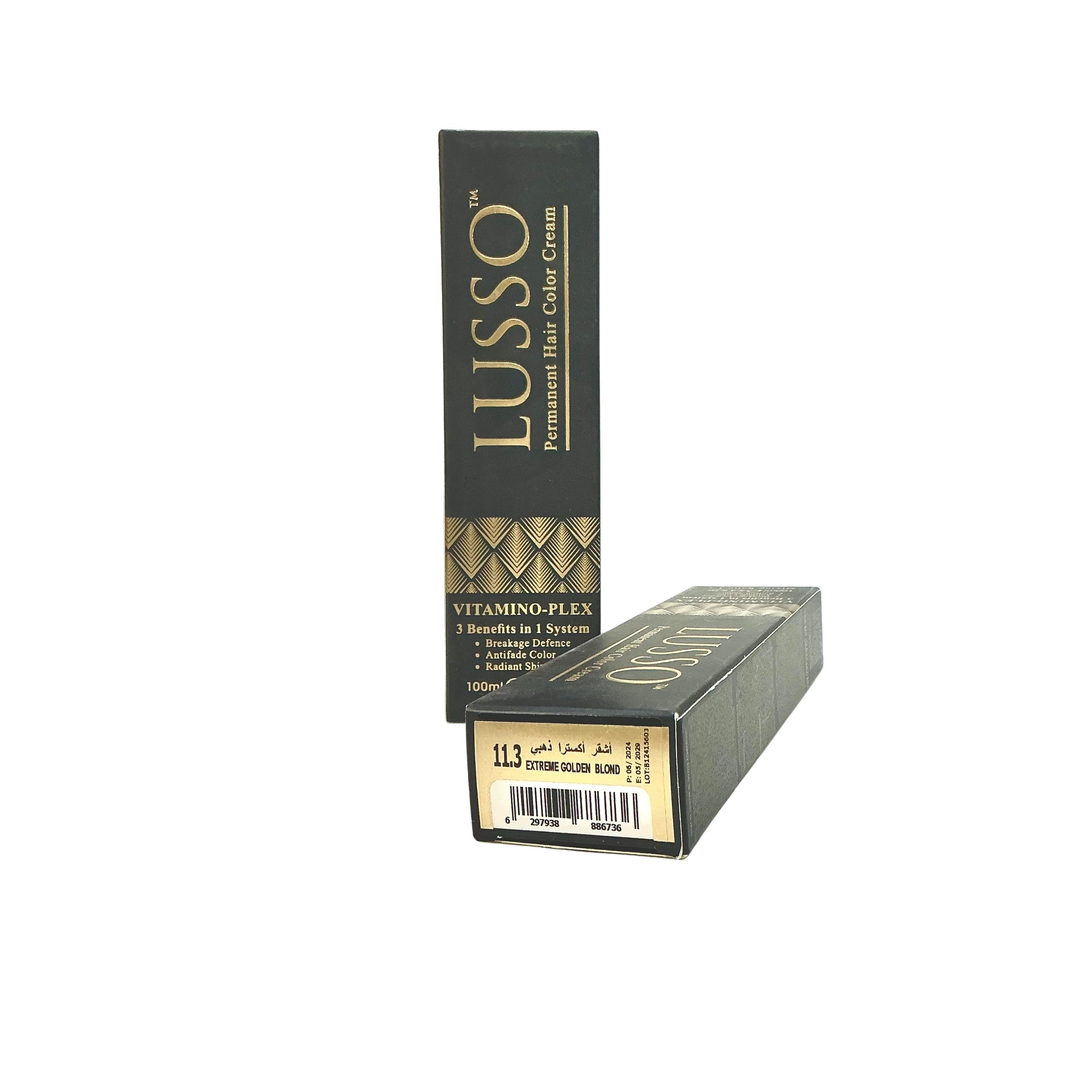 LUSSO Permanent Hair Color Cream