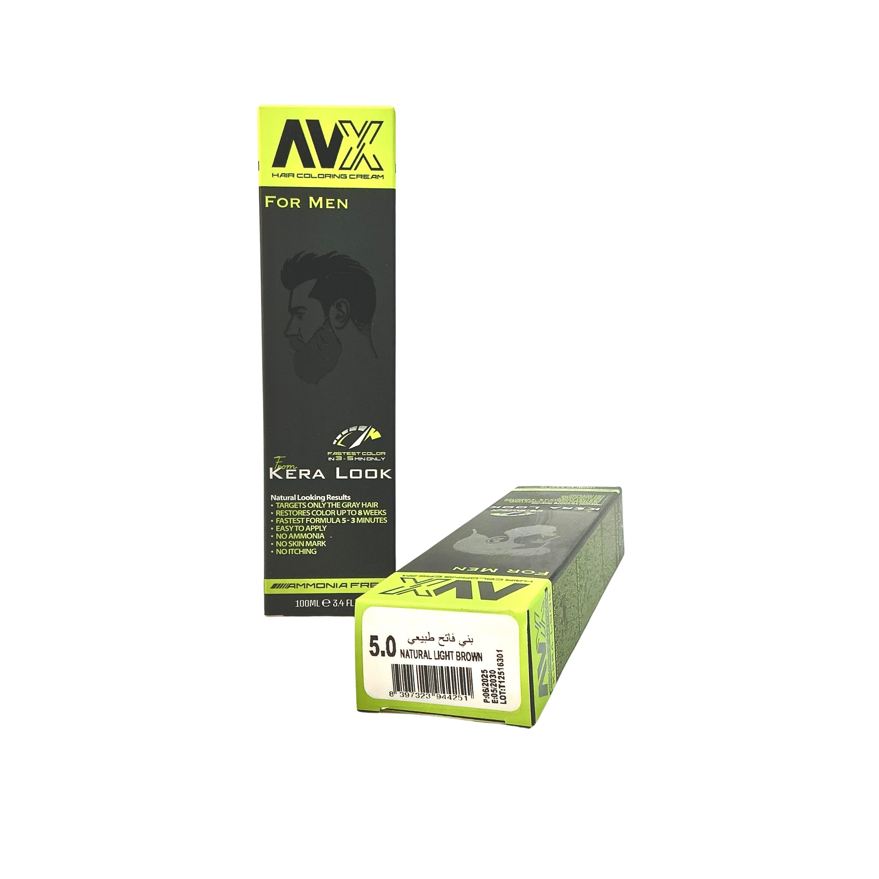 AVX Kera Look Hair Color for Men