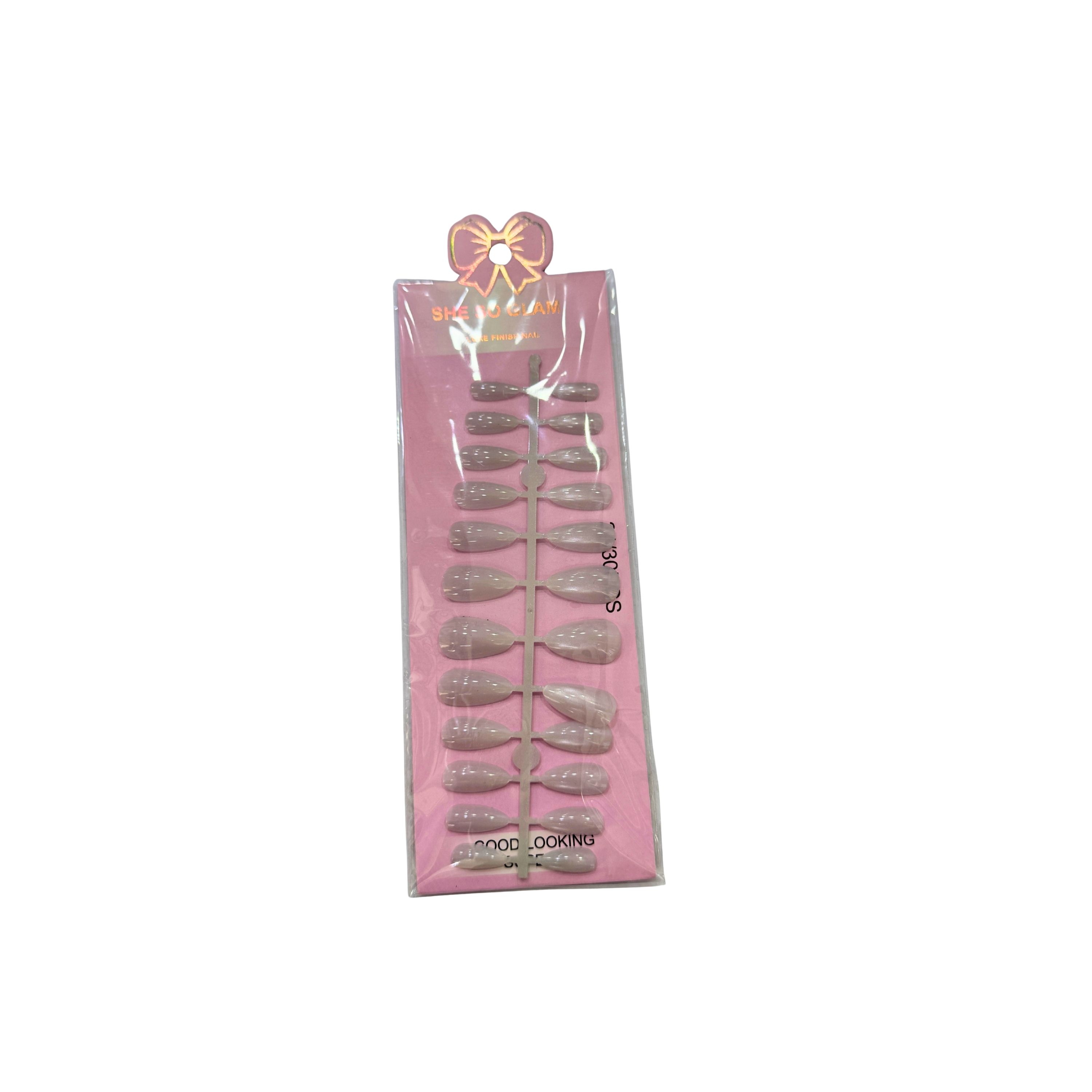 Pink Press-On Nail Set