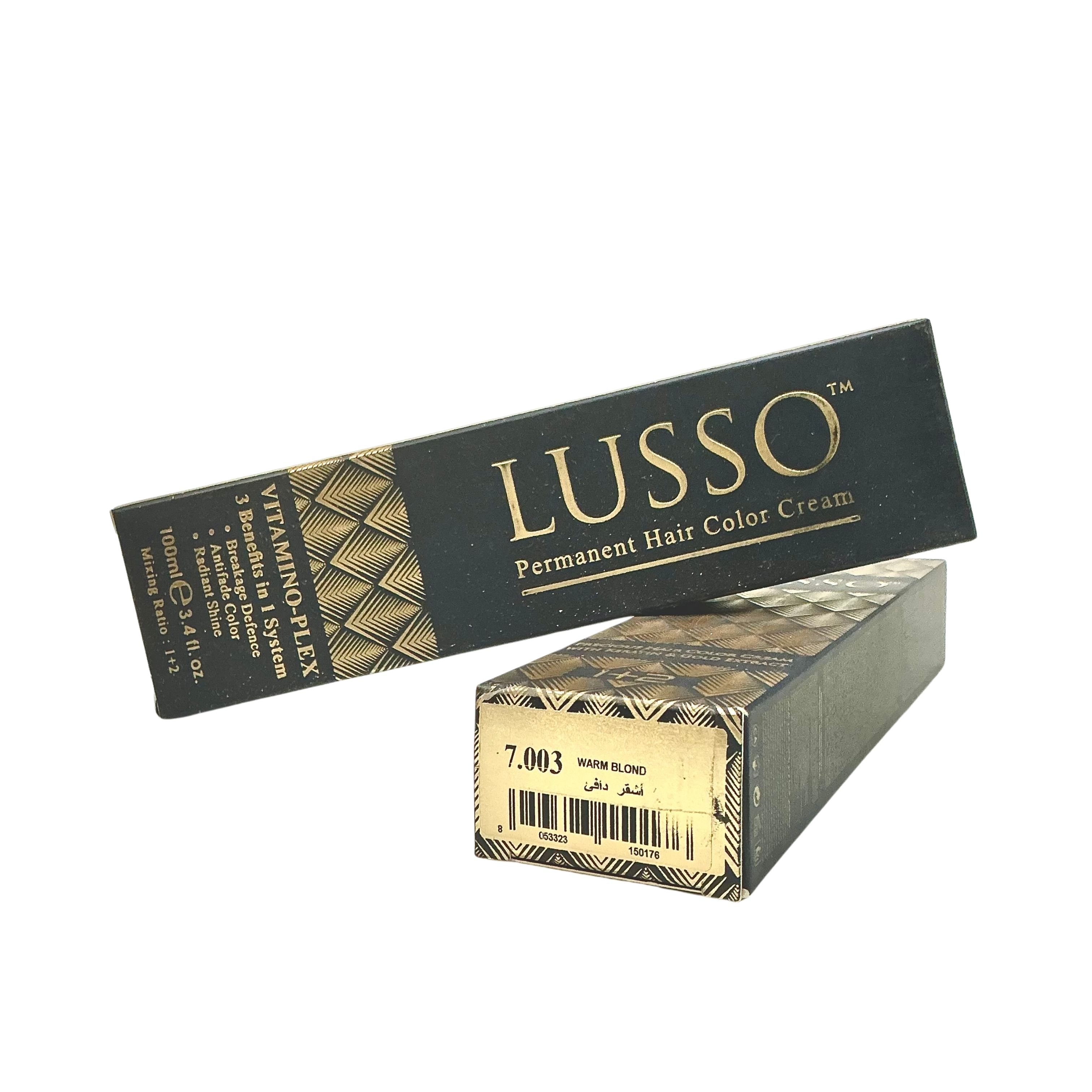 Lusso Permanent Hair Color Cream