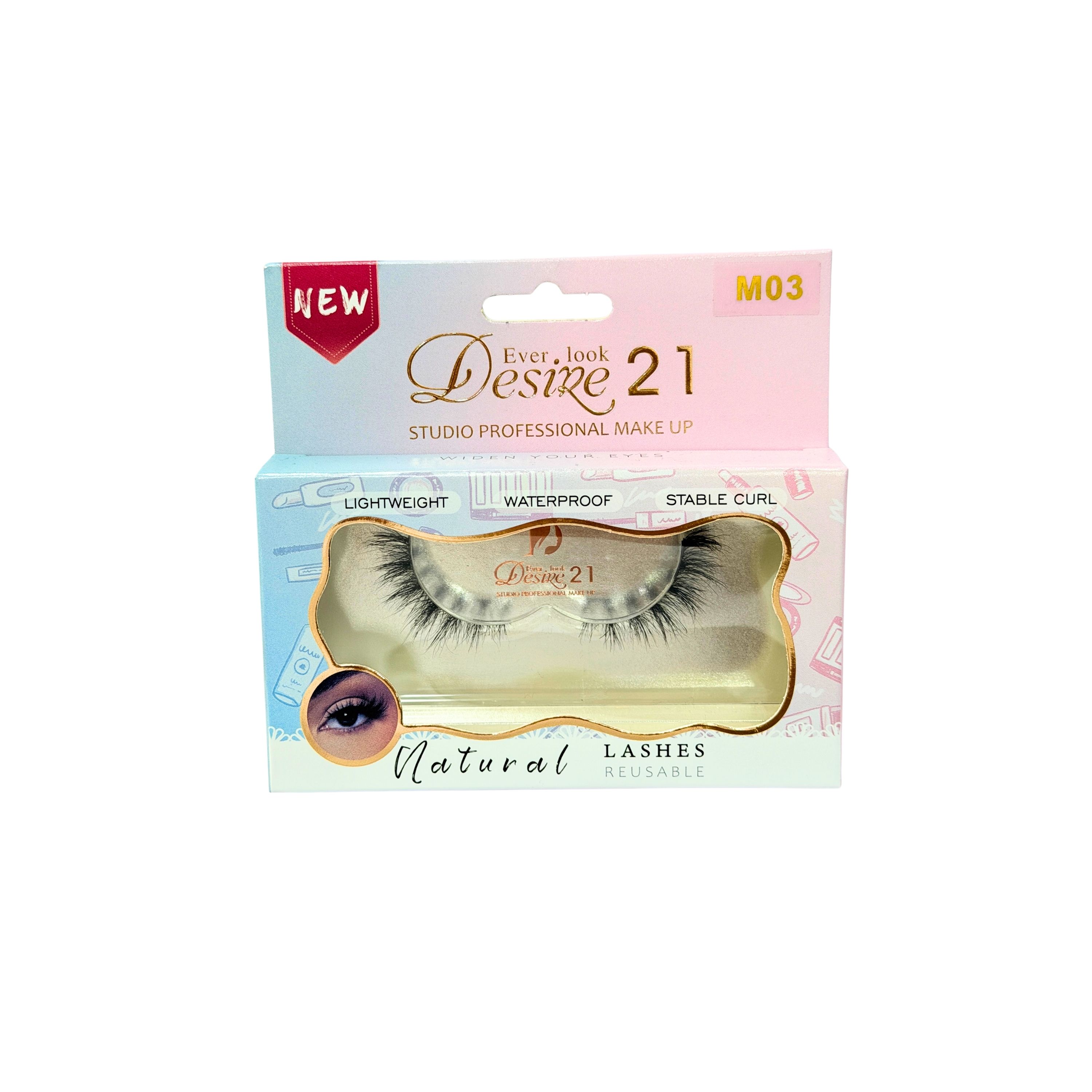 Desire 21 Studio Professional Lashes M03