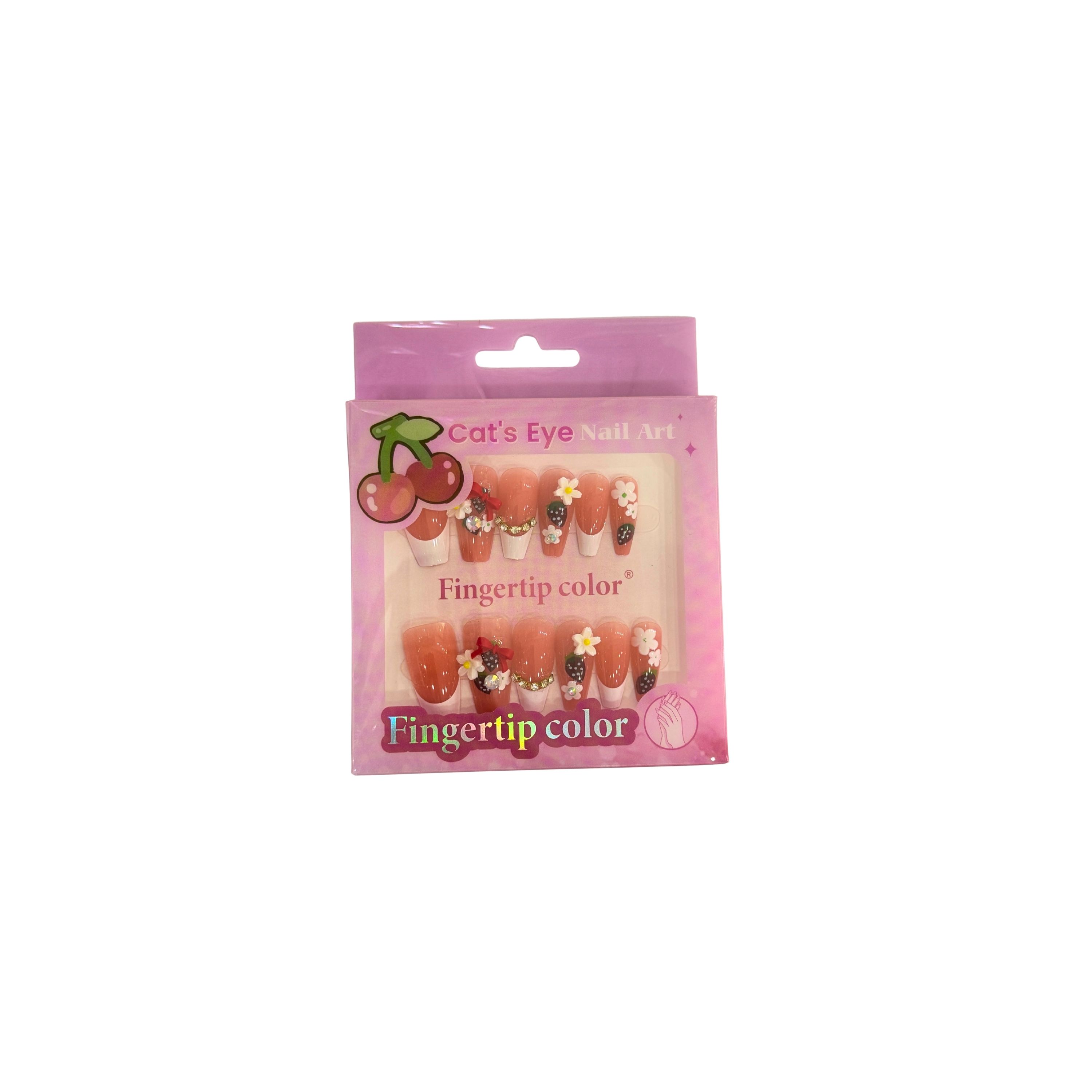 Cat's Eye Nail Art Fingertip Color
