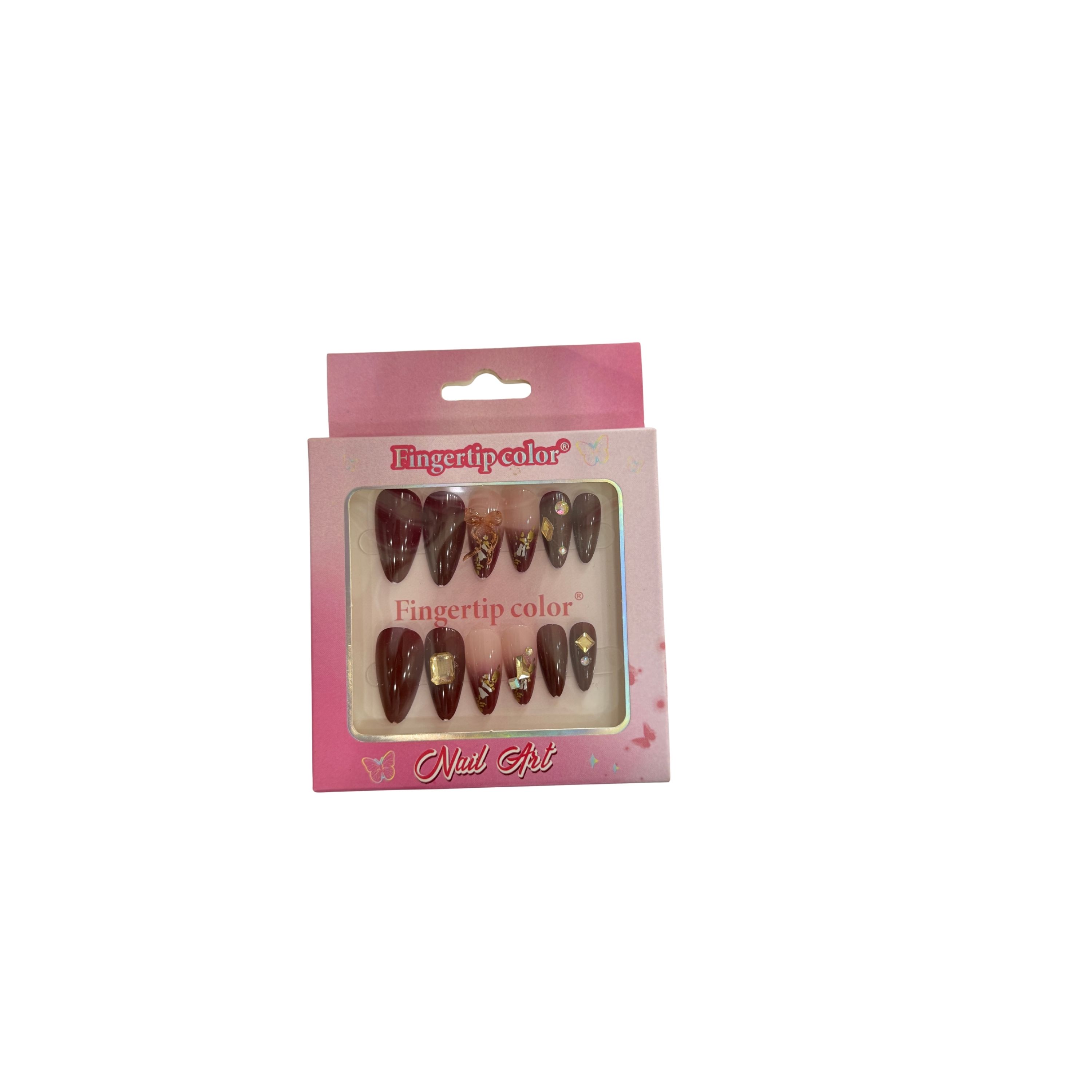 Fingertip Color Artificial Nails