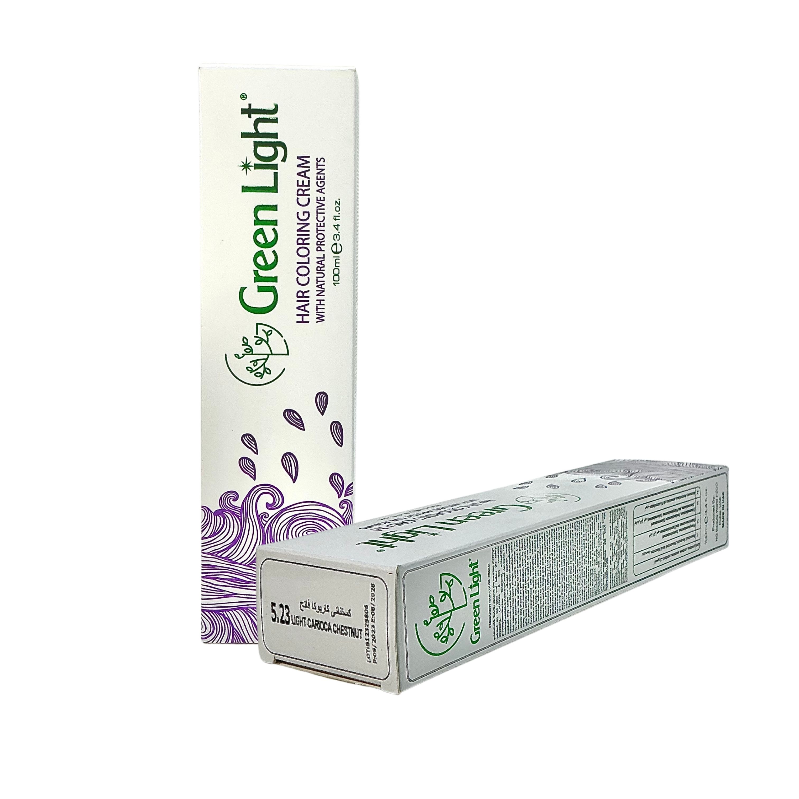 Green Light Hair Coloring Cream