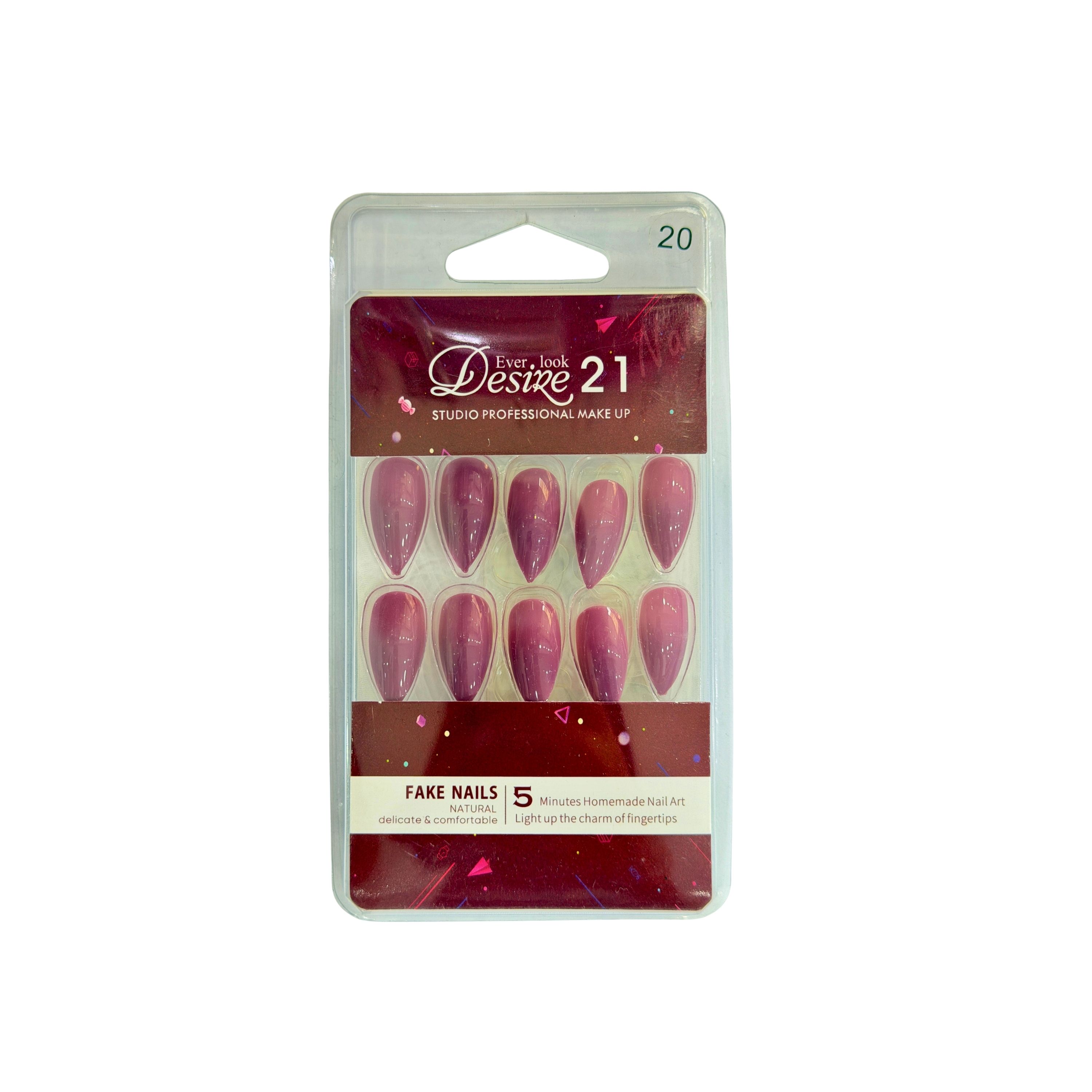 Desire 21 Fake Nails