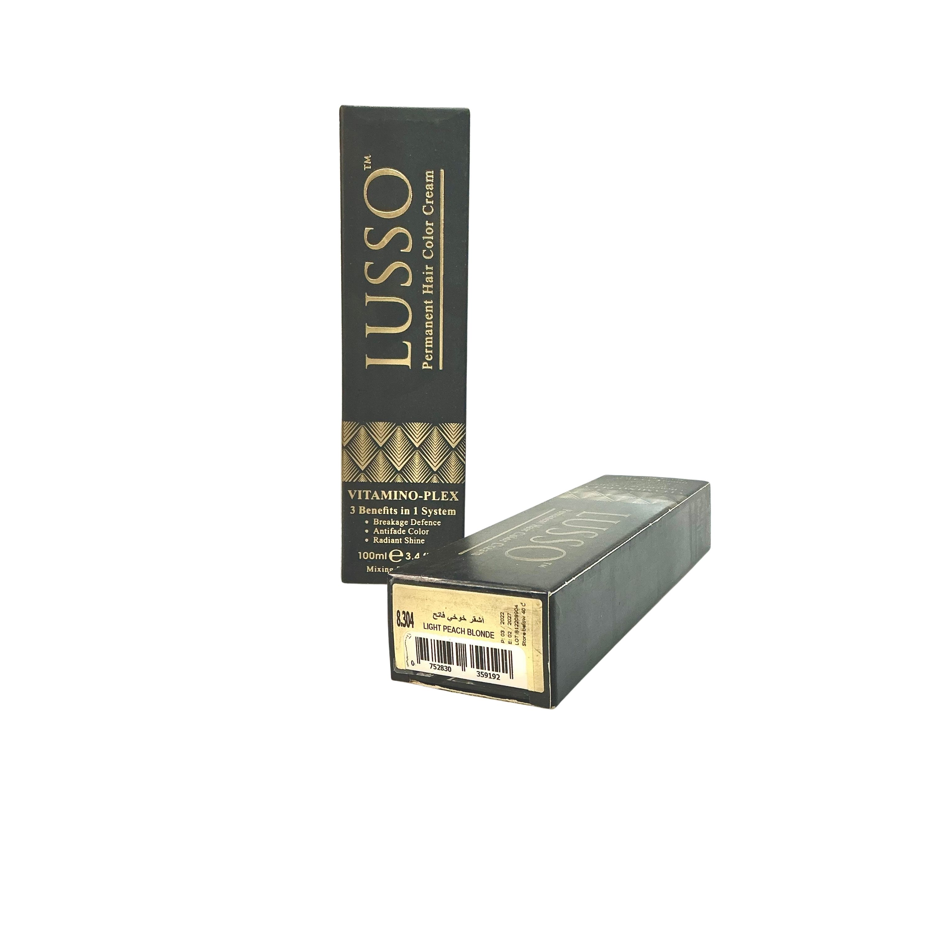 LUSSO Permanent Hair Color Cream