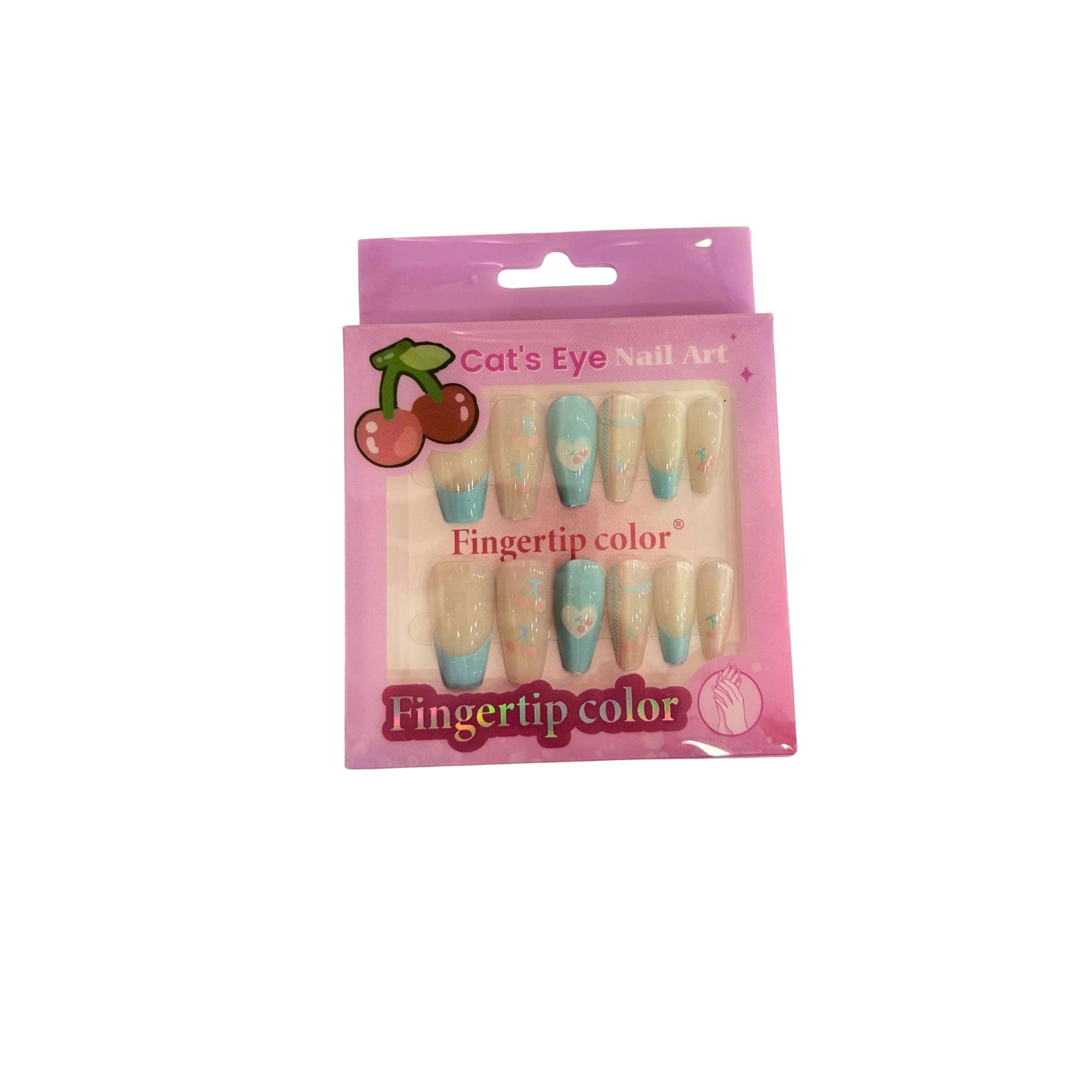 Cat's Eye Nail Art Press-On Nails