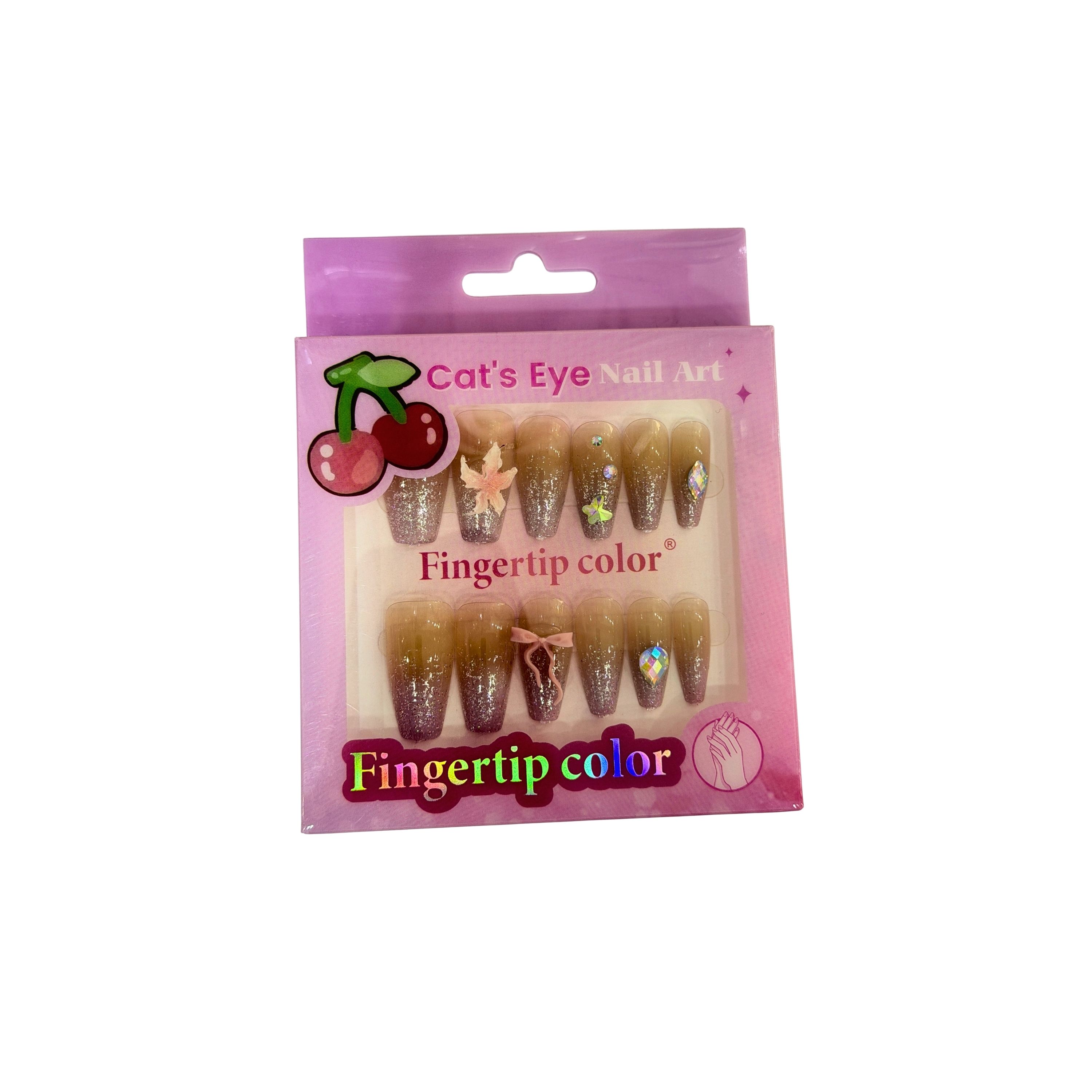 Cat's Eye Nail Art Press-On Nails
