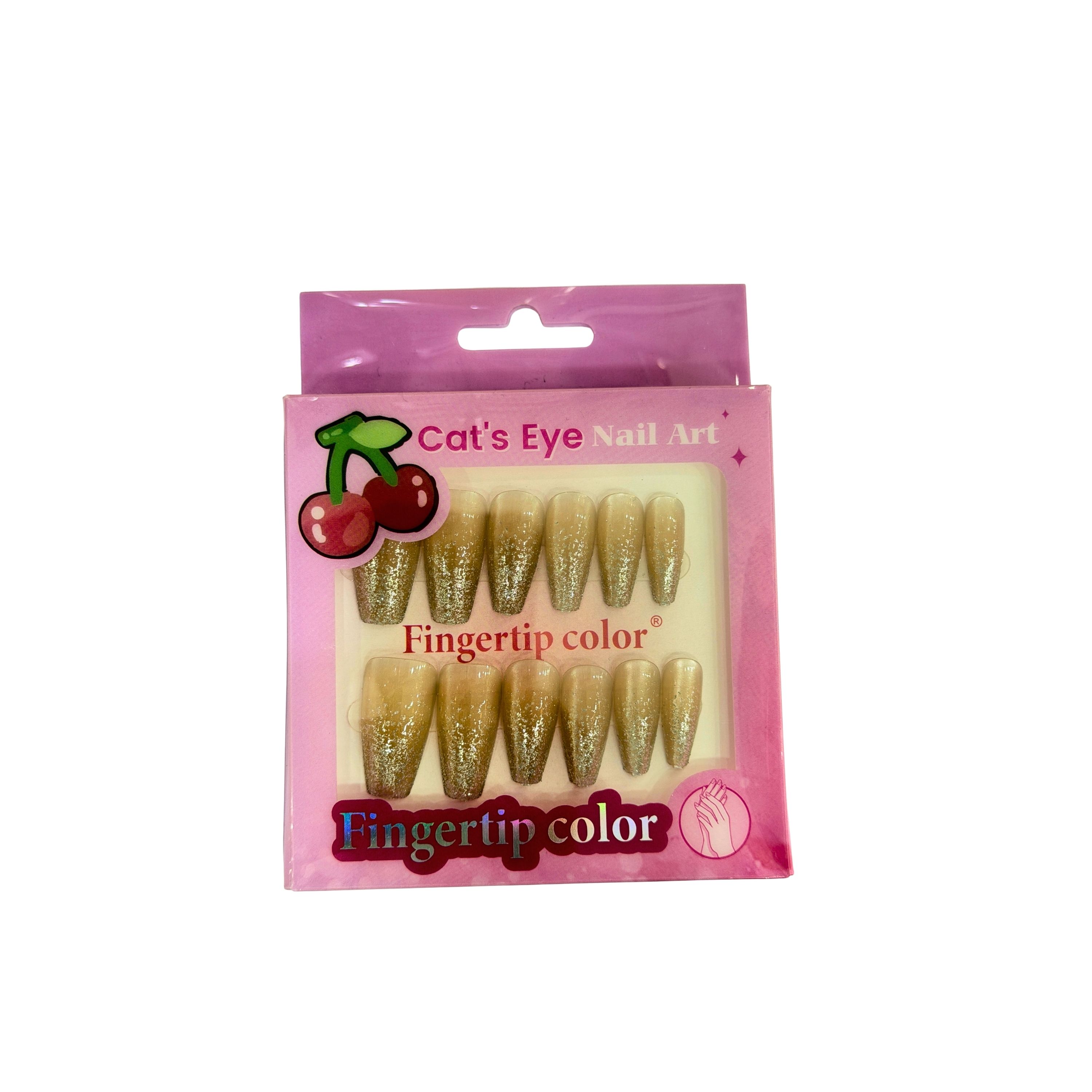 Cat's Eye Nail Art Tips