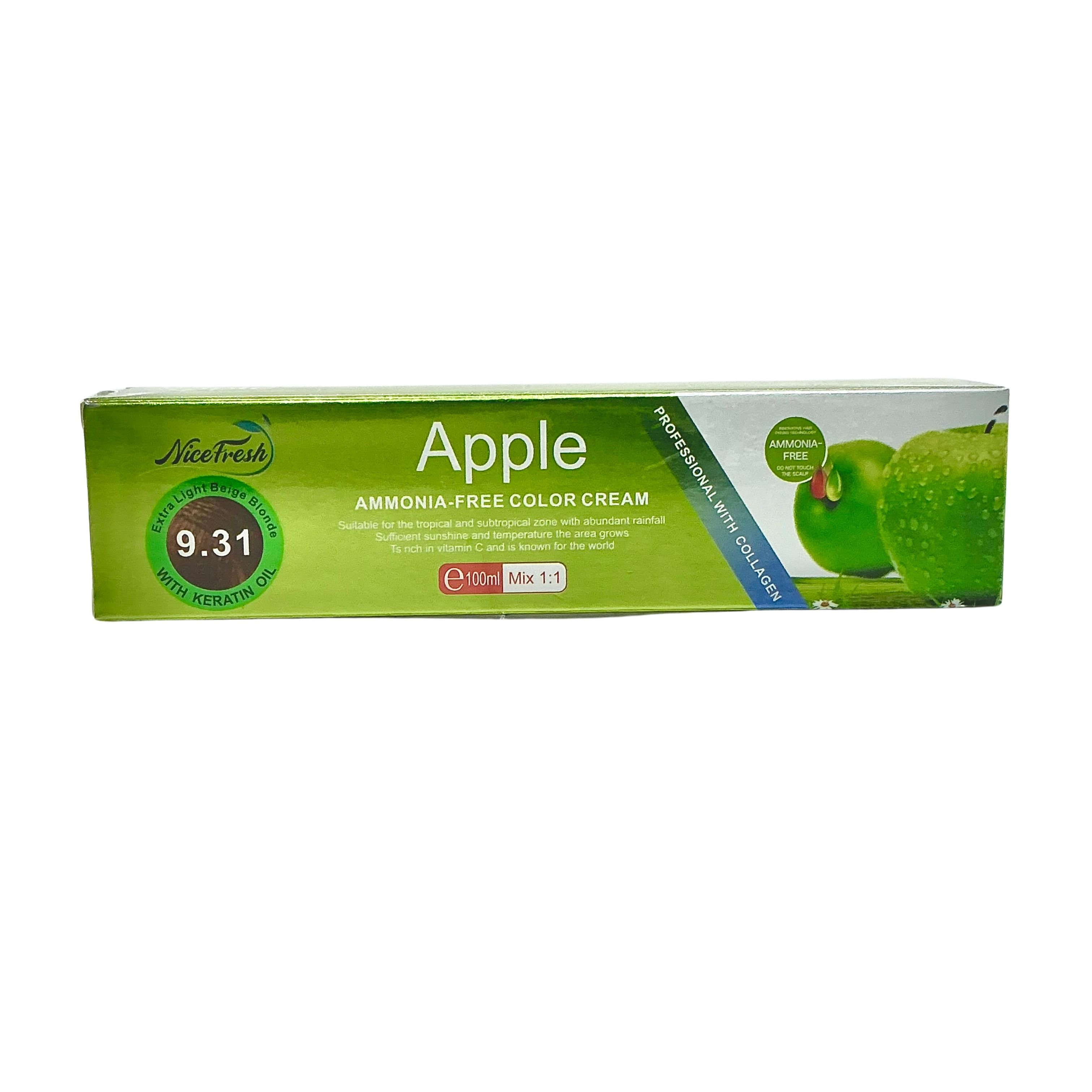 Apple Ammonia-Free Hair Color Cream