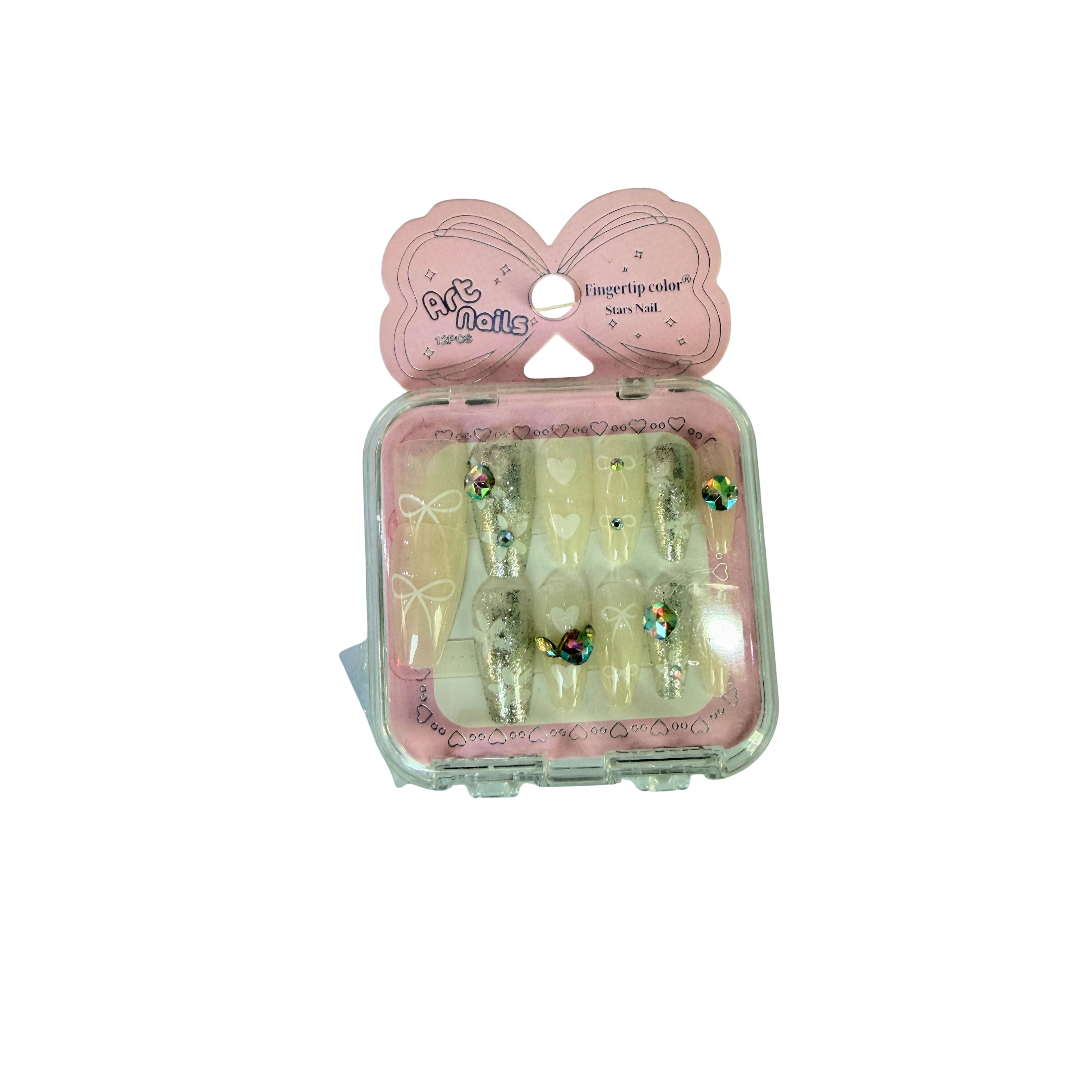 Decorative Press-On Nails Set