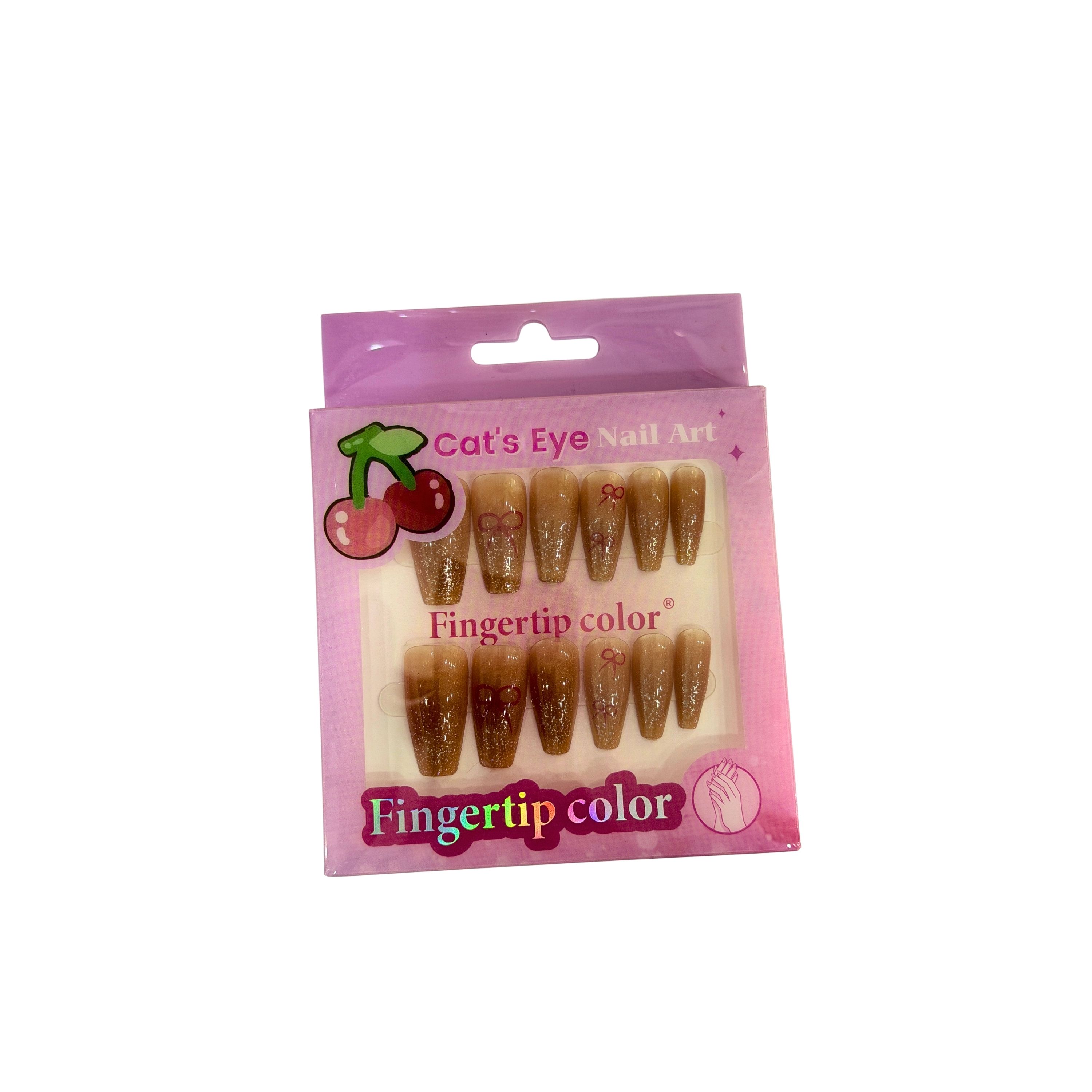 Cat's Eye Nail Art Press-On Nails