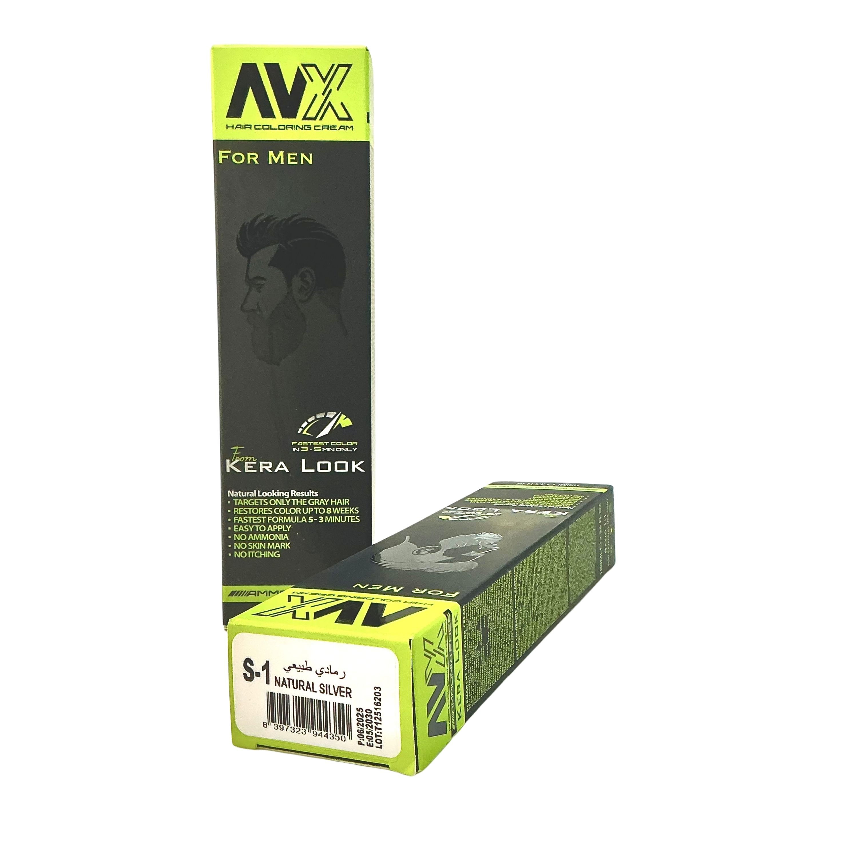AVX Hair Coloring Cream for Men