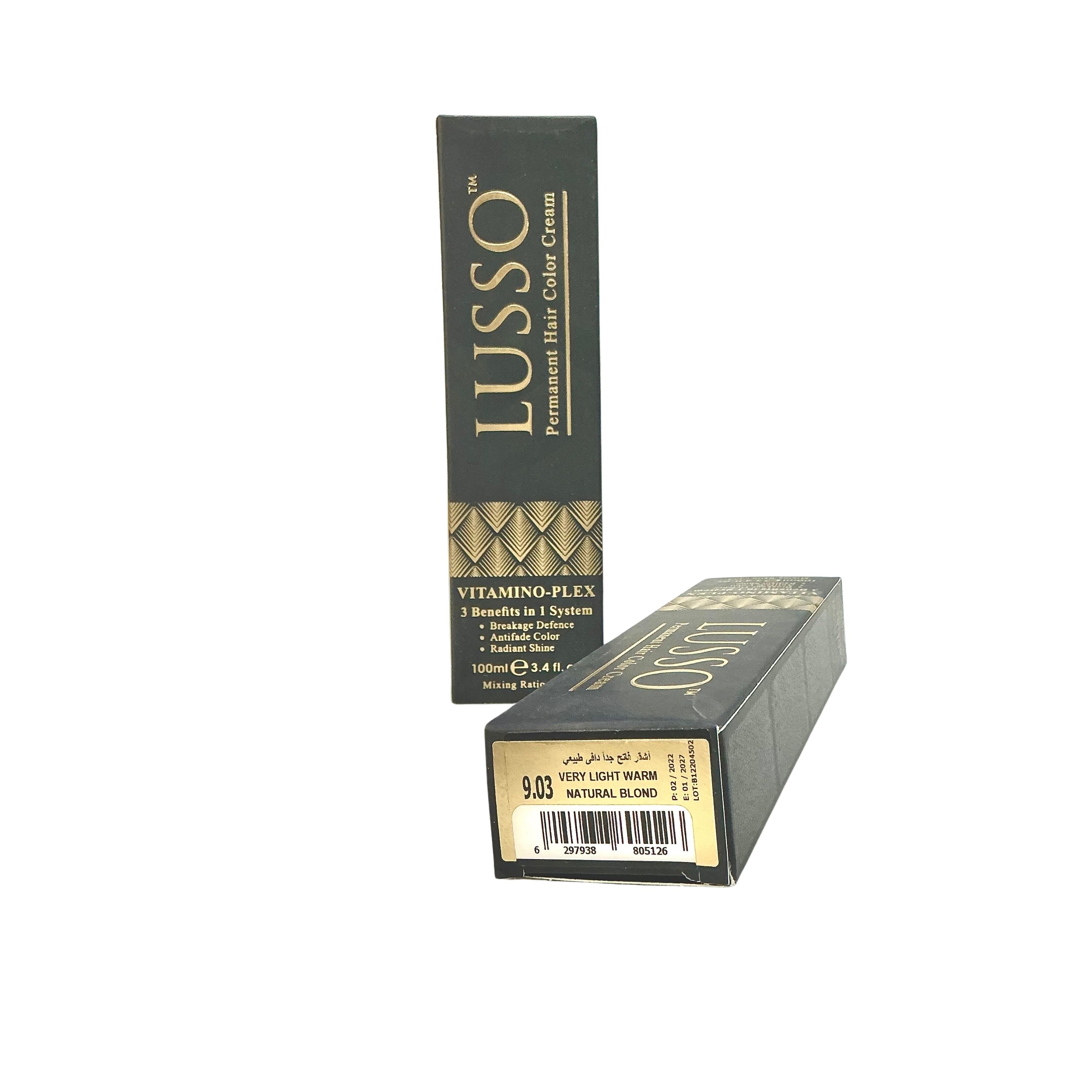 Lusso Permanent Hair Color Cream