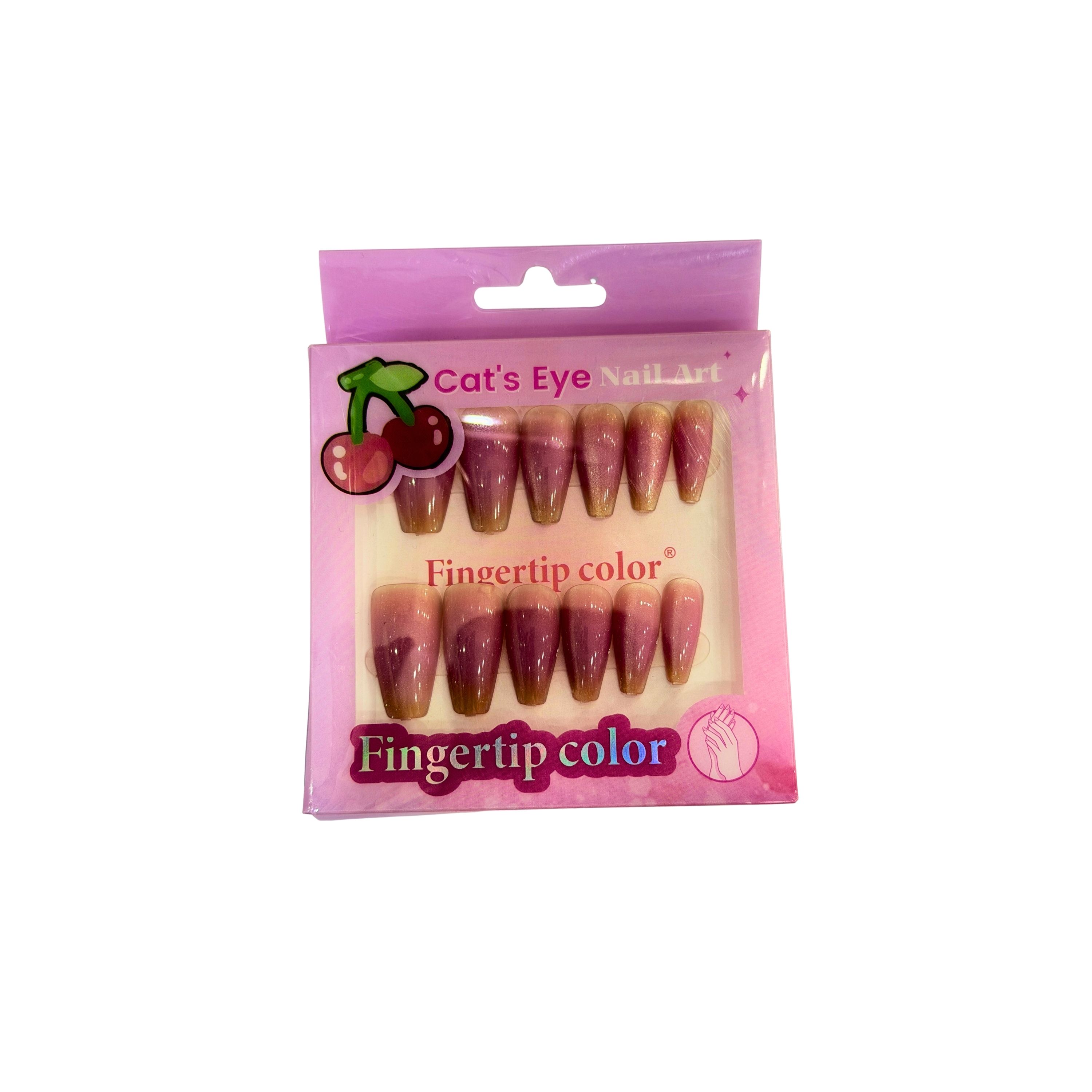 Cat's Eye Nail Art Fingertip Color