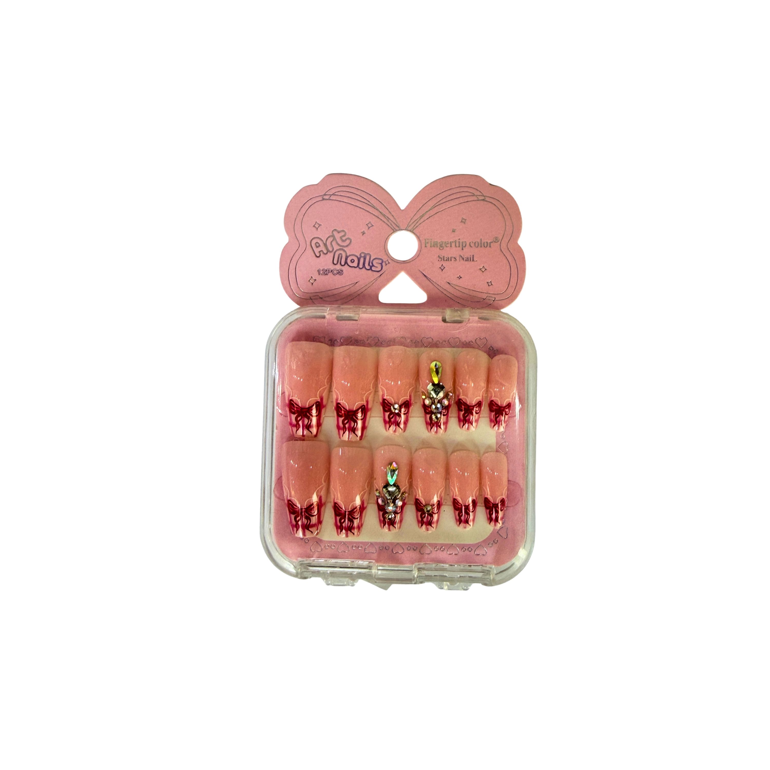 Decorative Press-On Nails Set