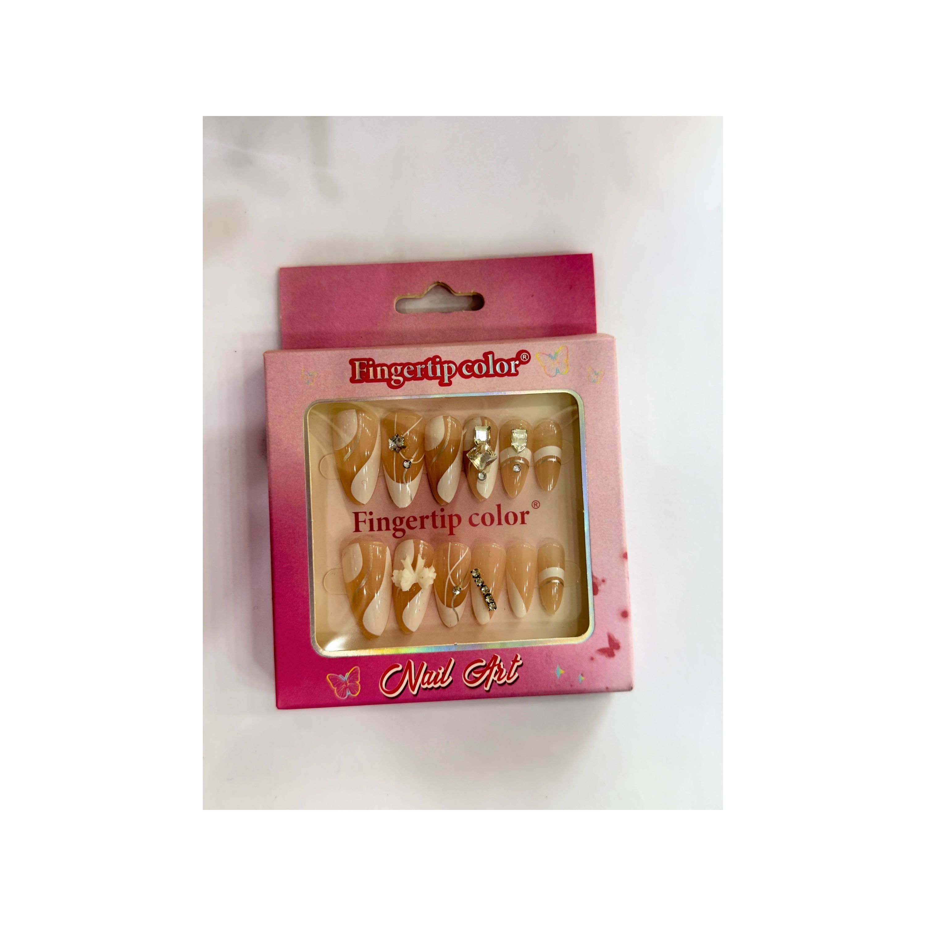 Fingertip Color Nail Tips