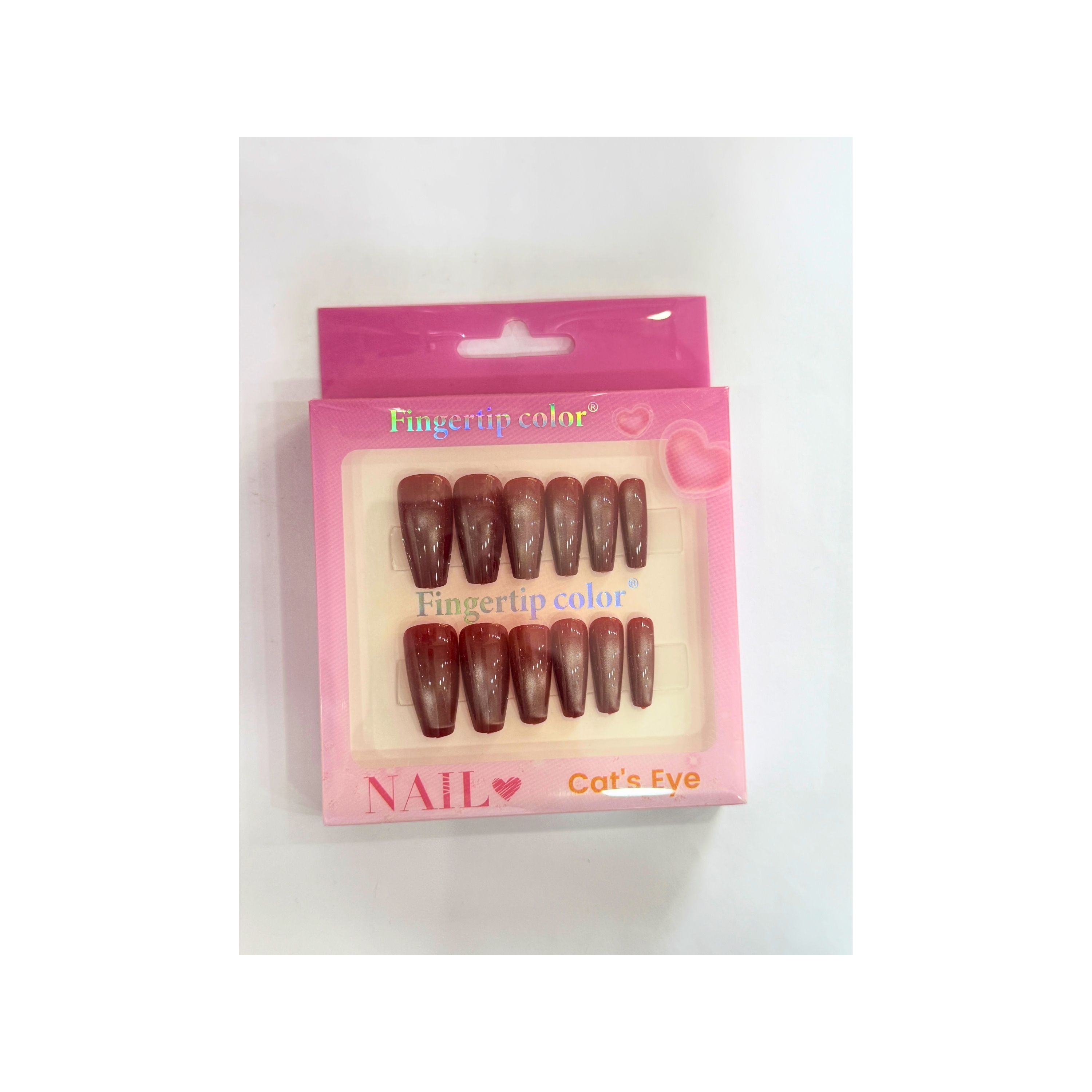Cat's Eye False Nails Set
