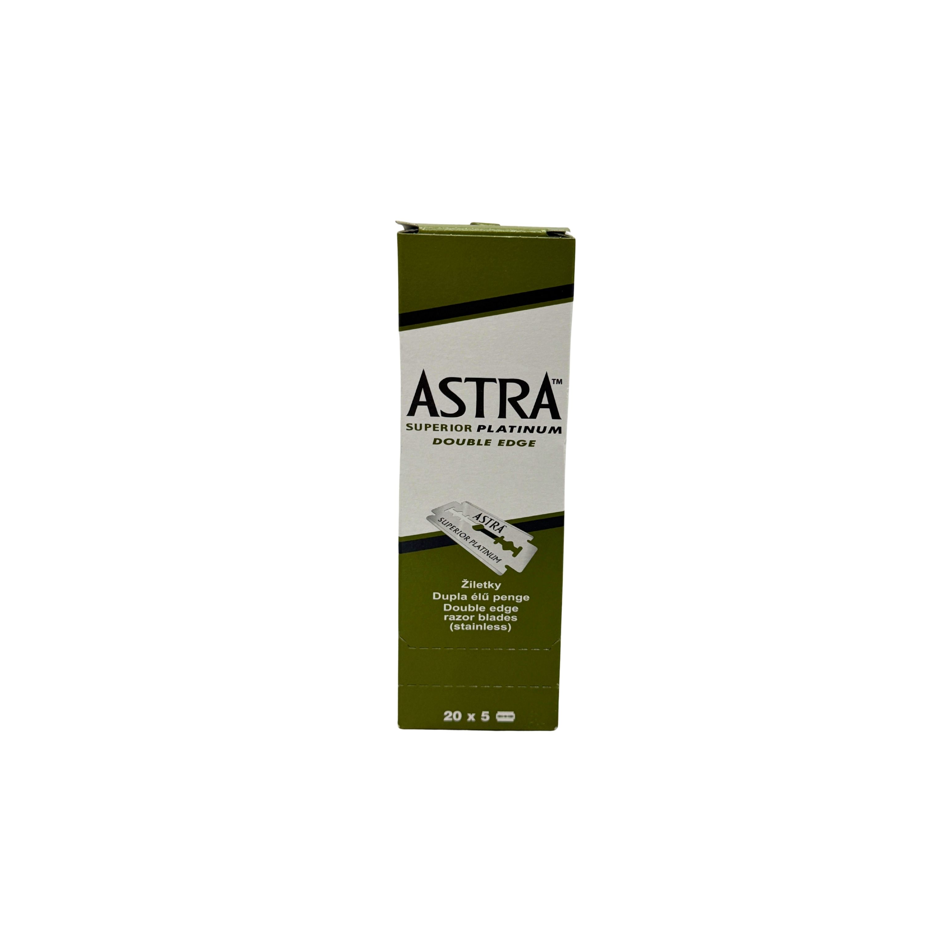 Astra Superior Platinum Double Edge Blades
