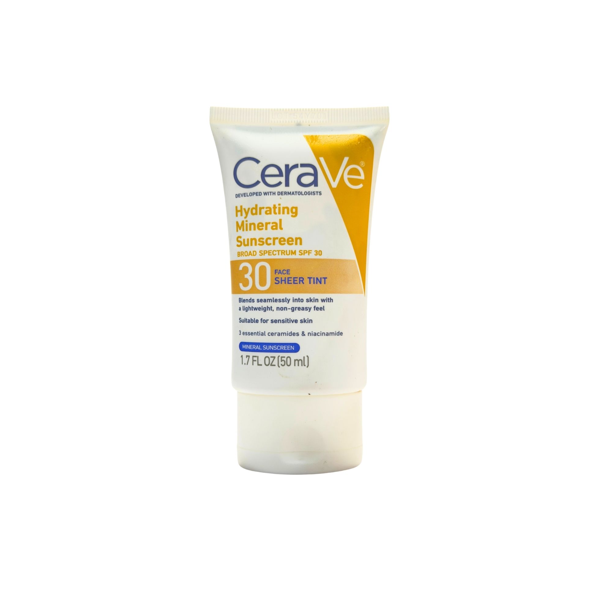 CeraVe Hydrating Mineral Sunscreen SPF 30