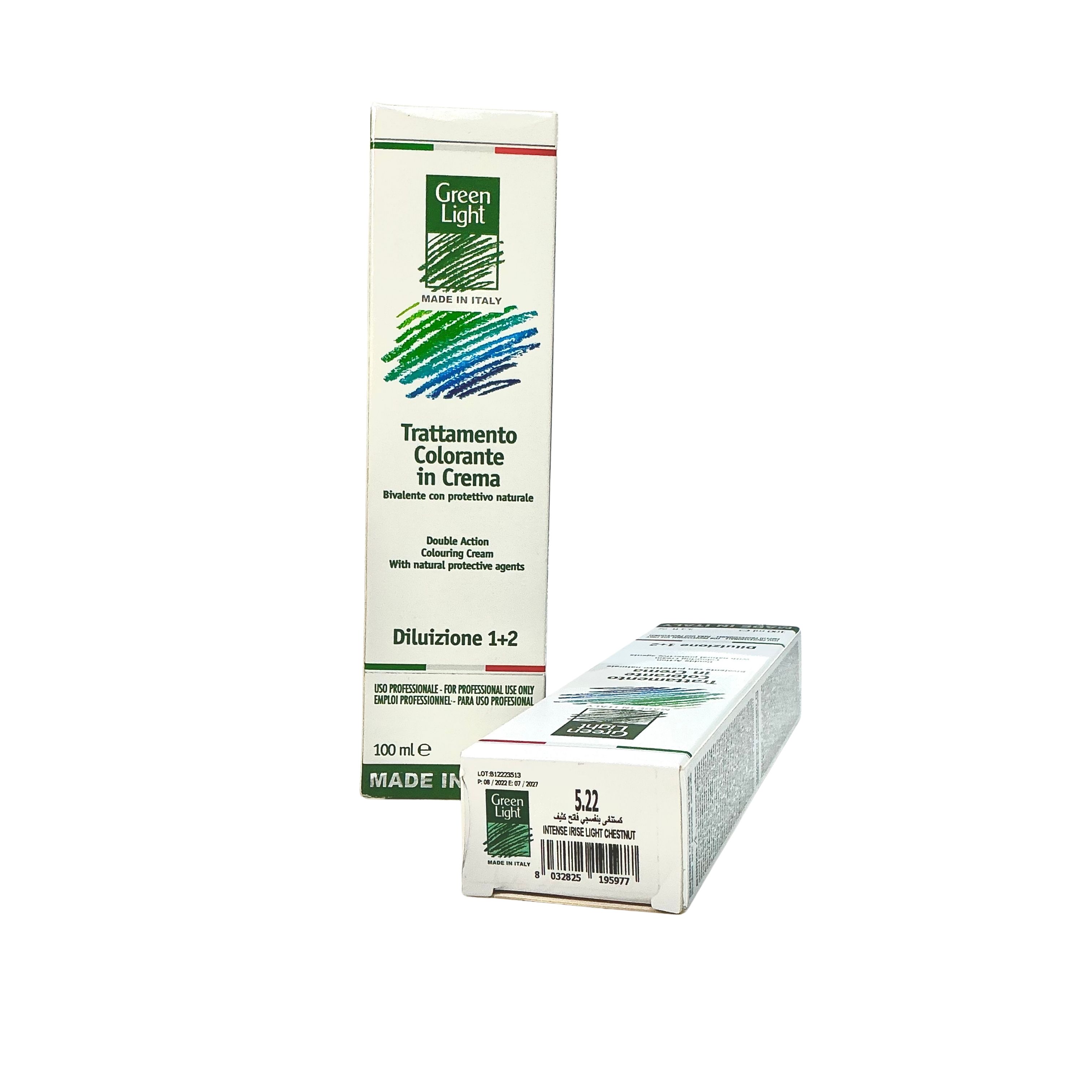 Green Light Hair Coloring Cream